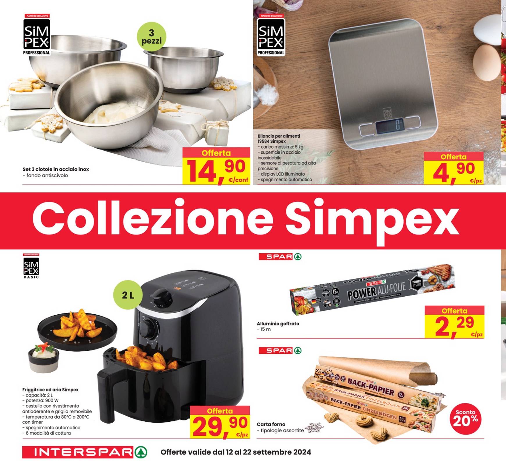 interspar - Nuovo volantino INTERSPAR - Collezione Simpex 12.09. - 22.09. - page: 4