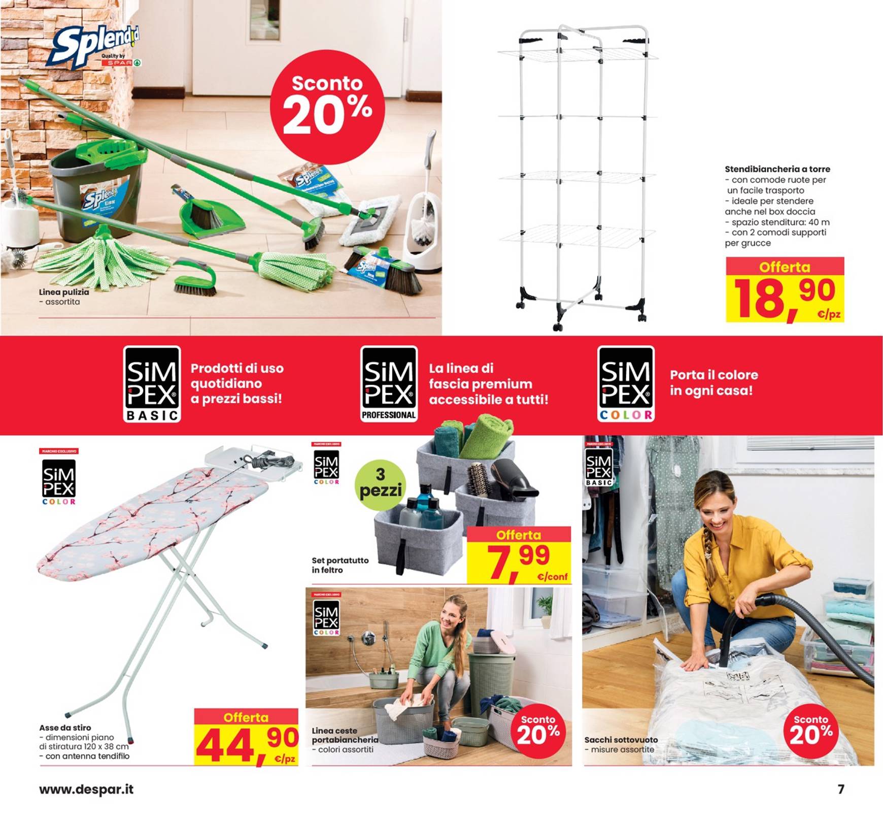 interspar - Nuovo volantino INTERSPAR - Collezione Simpex 12.09. - 22.09. - page: 7