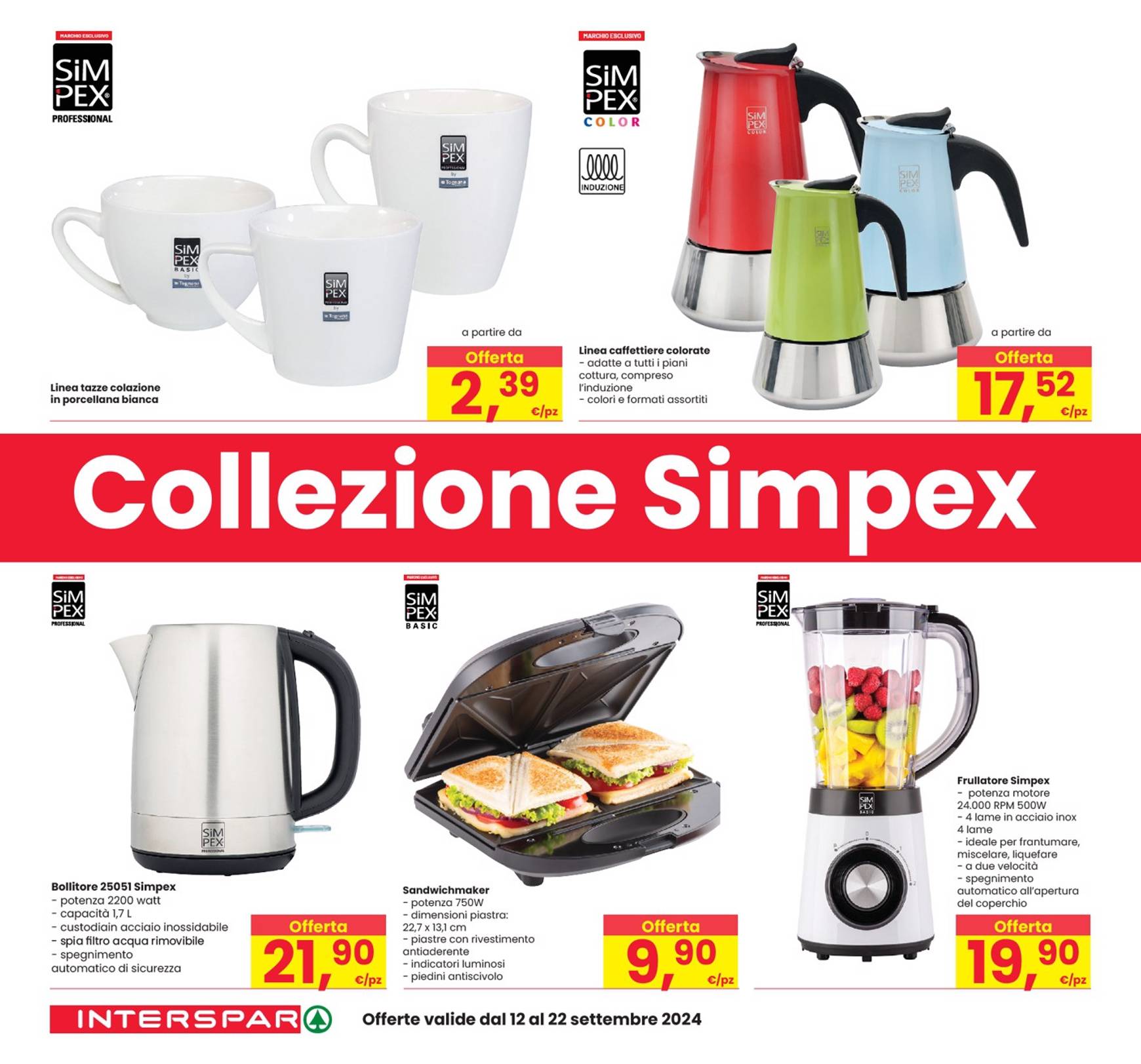 interspar - Nuovo volantino INTERSPAR - Collezione Simpex 12.09. - 22.09. - page: 2