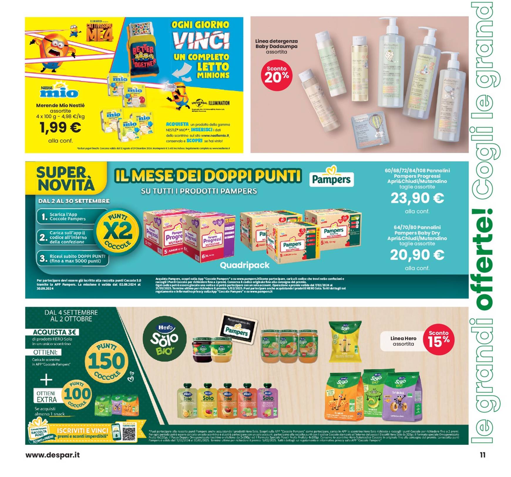 interspar - Nuovo volantino INTERSPAR - Cogli le grandi offerte! 12.09. - 22.09. - page: 11