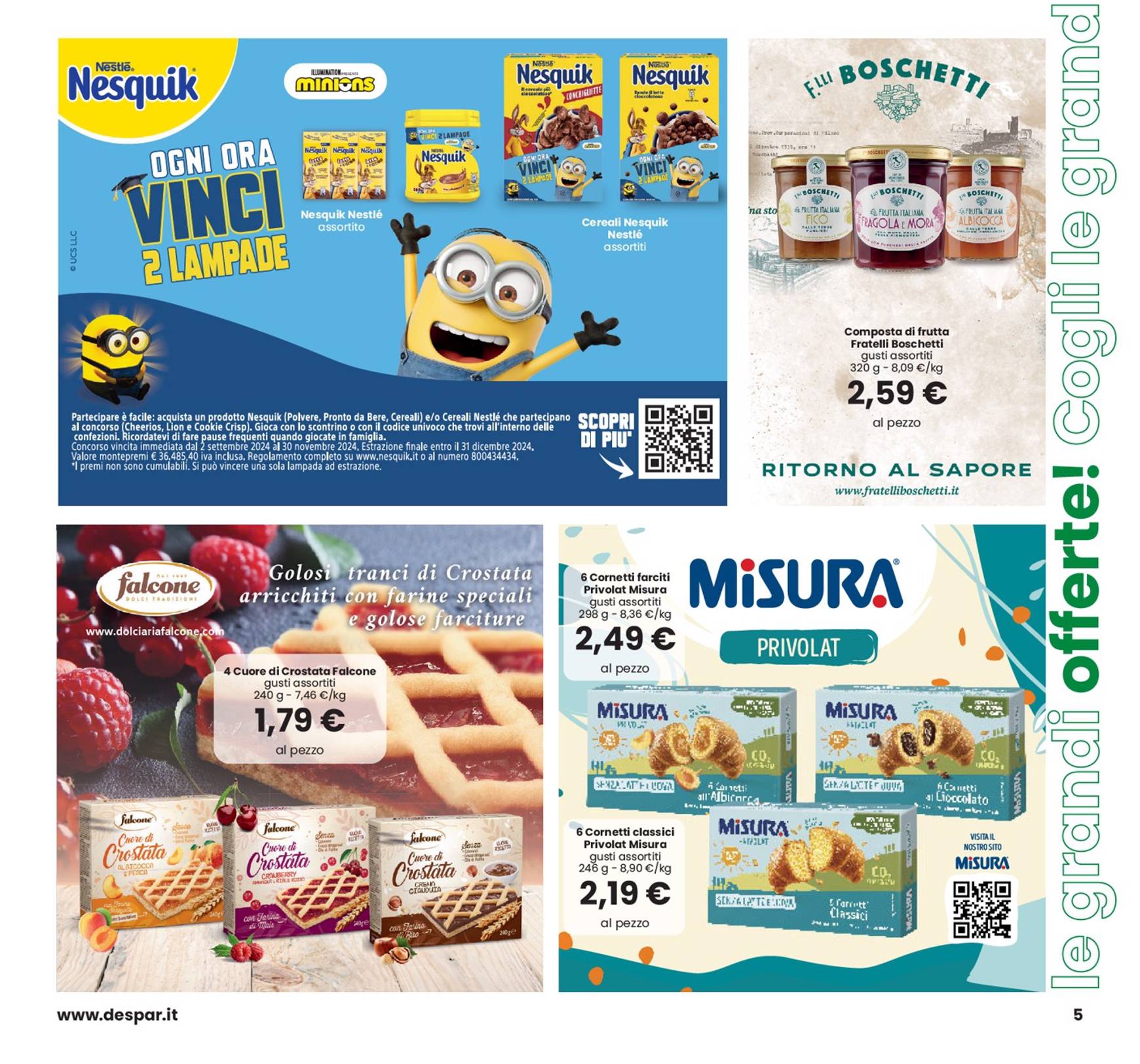 interspar - Nuovo volantino INTERSPAR - Cogli le grandi offerte! 12.09. - 22.09. - page: 5