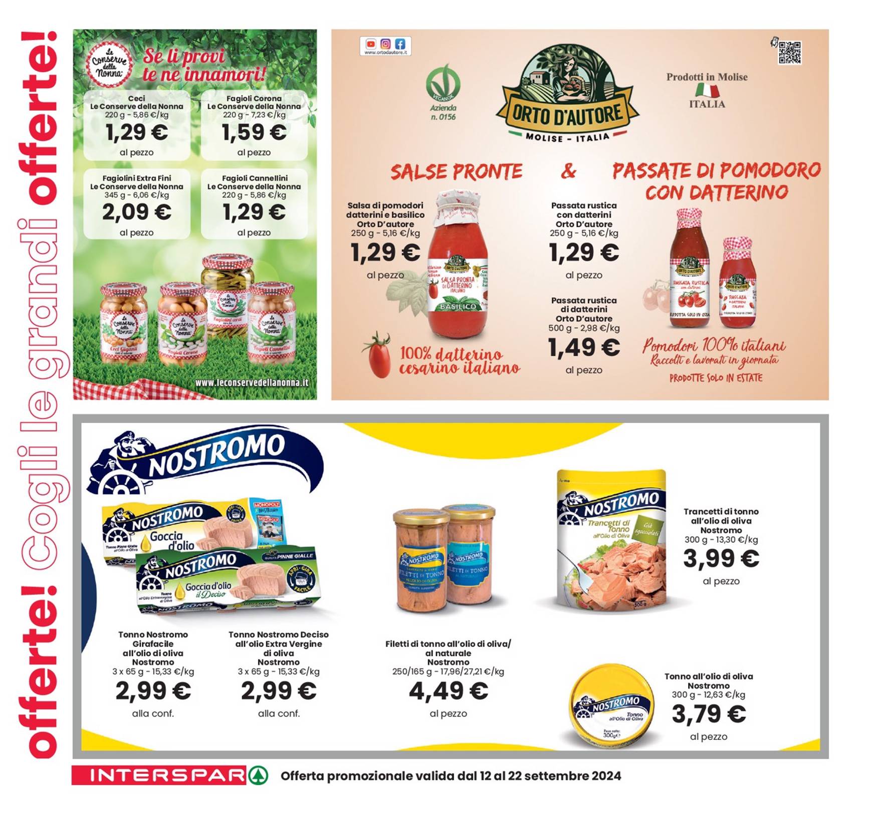 interspar - Nuovo volantino INTERSPAR - Cogli le grandi offerte! 12.09. - 22.09. - page: 10