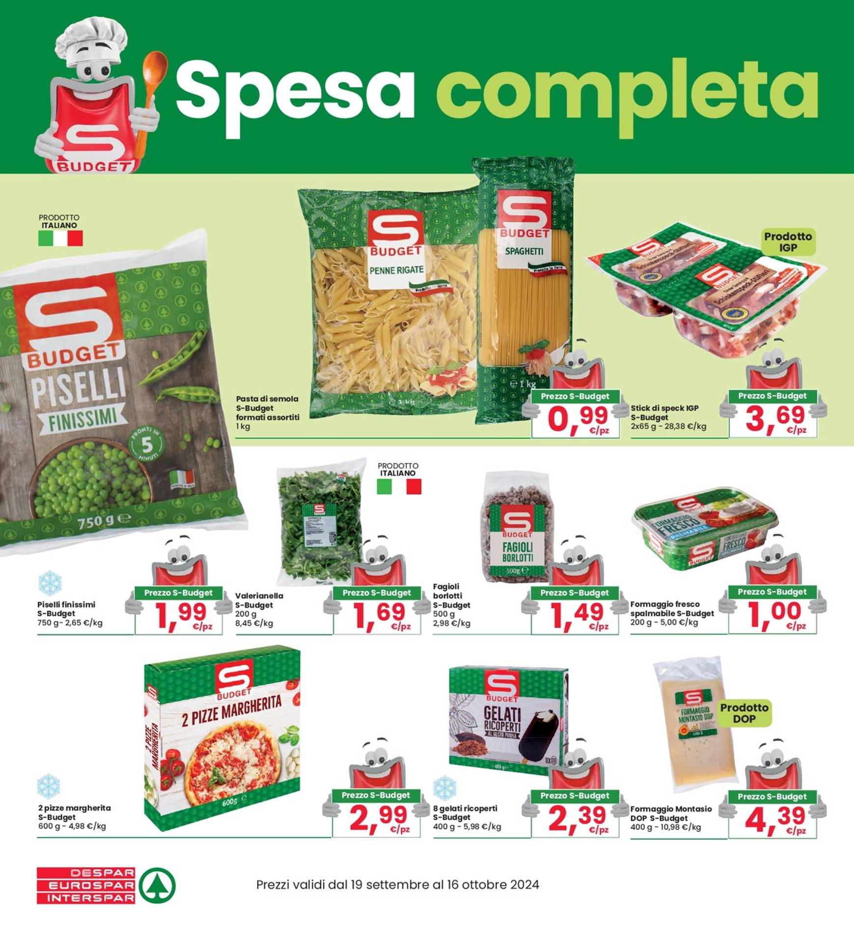 interspar - Nuovo volantino INTERSPAR - Più S-Budget, più ri-SPARmi! 19.09. - 16.10. - page: 2