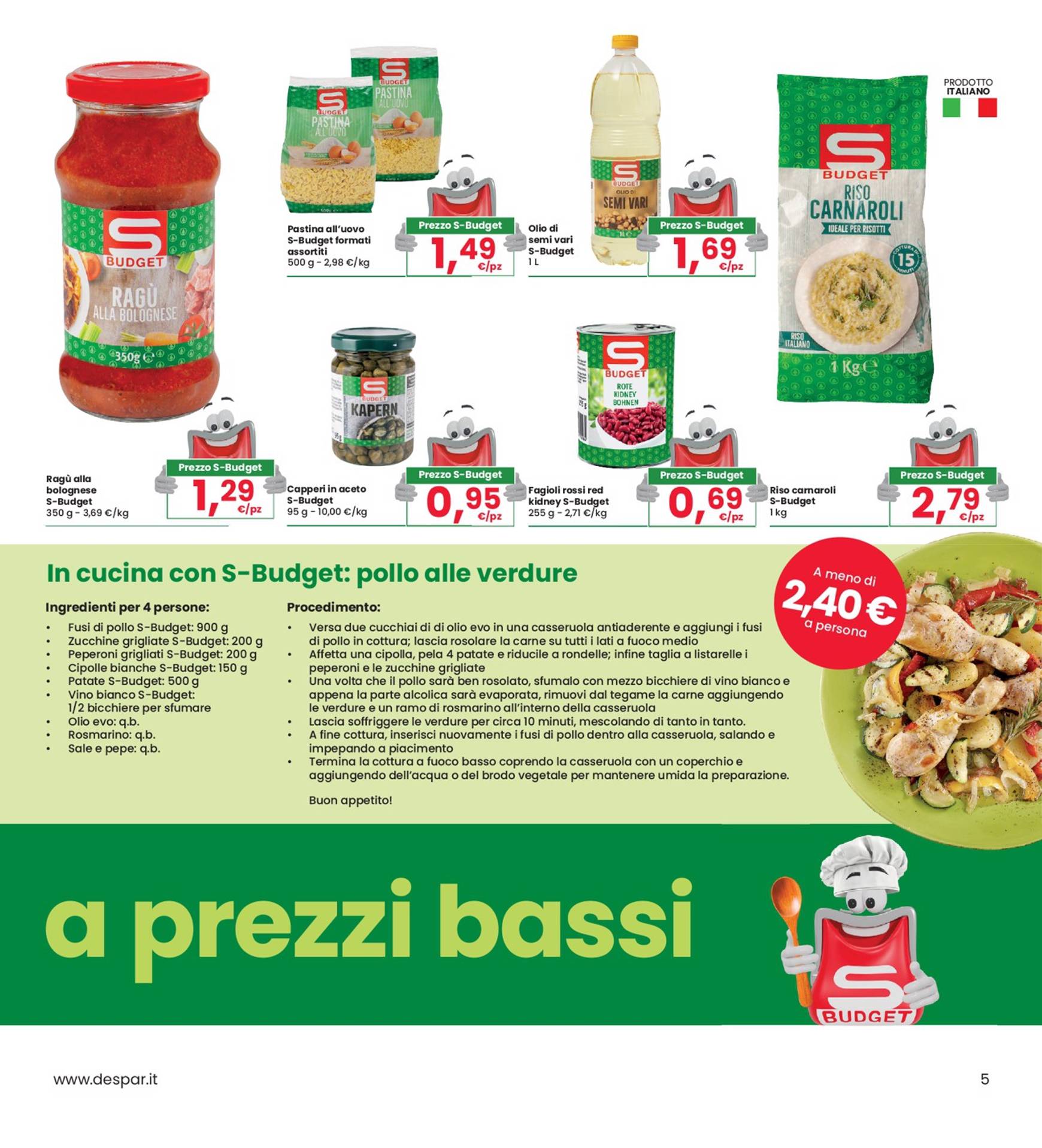 interspar - Nuovo volantino INTERSPAR - Più S-Budget, più ri-SPARmi! 19.09. - 16.10. - page: 5