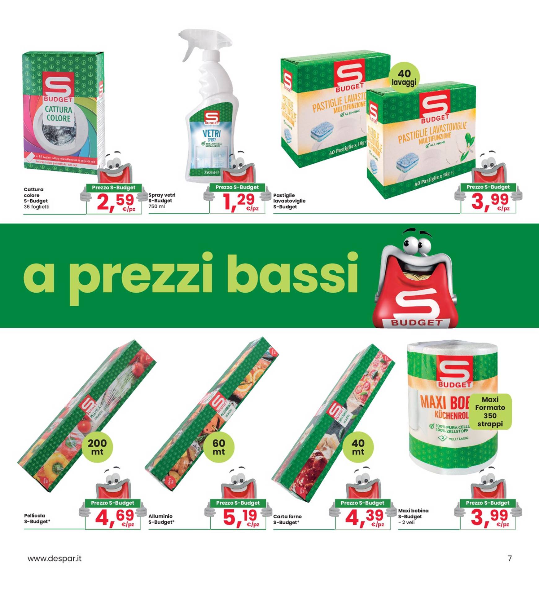 interspar - Nuovo volantino INTERSPAR - Più S-Budget, più ri-SPARmi! 19.09. - 16.10. - page: 7