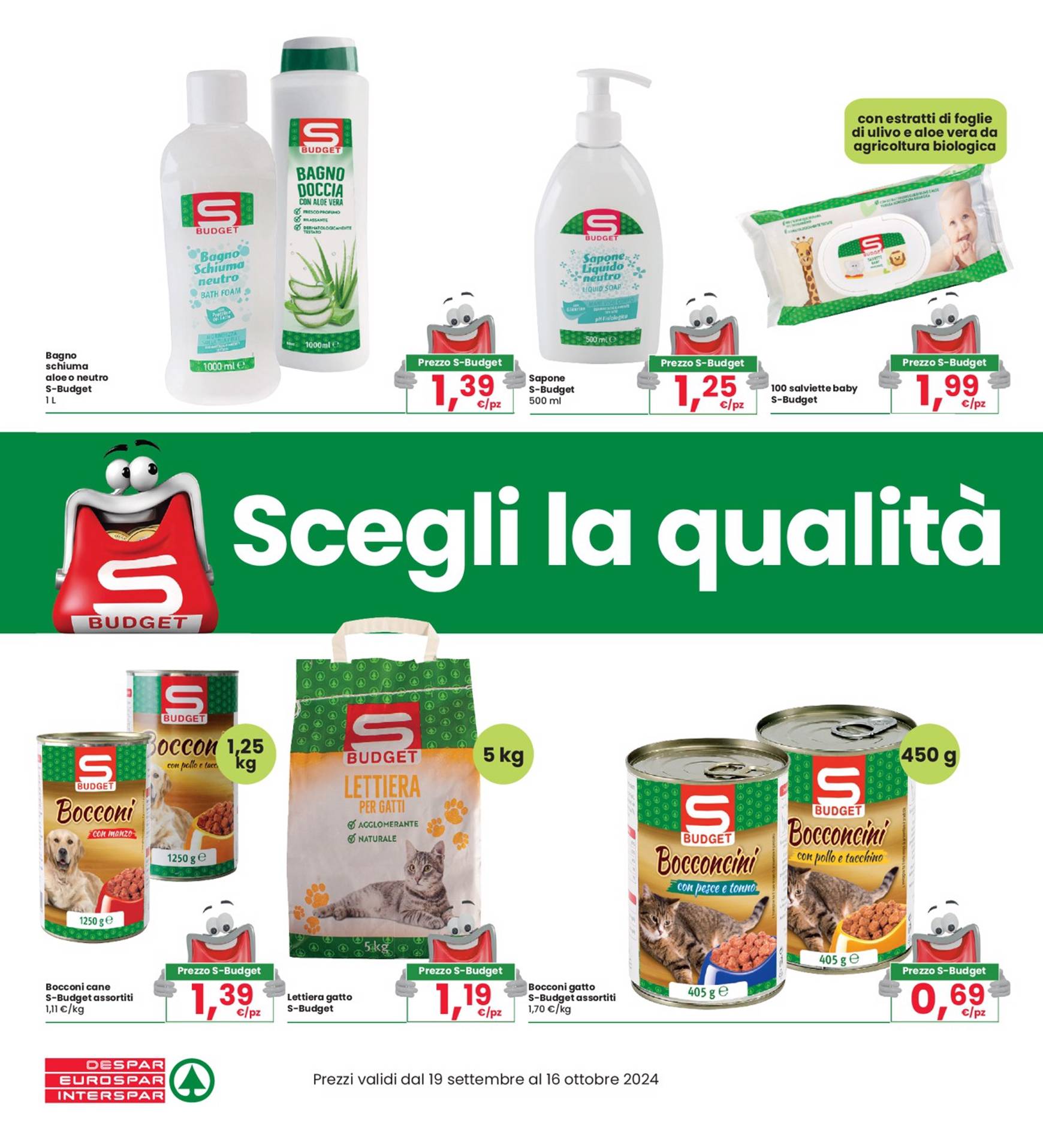 interspar - Nuovo volantino INTERSPAR - Più S-Budget, più ri-SPARmi! 19.09. - 16.10. - page: 6