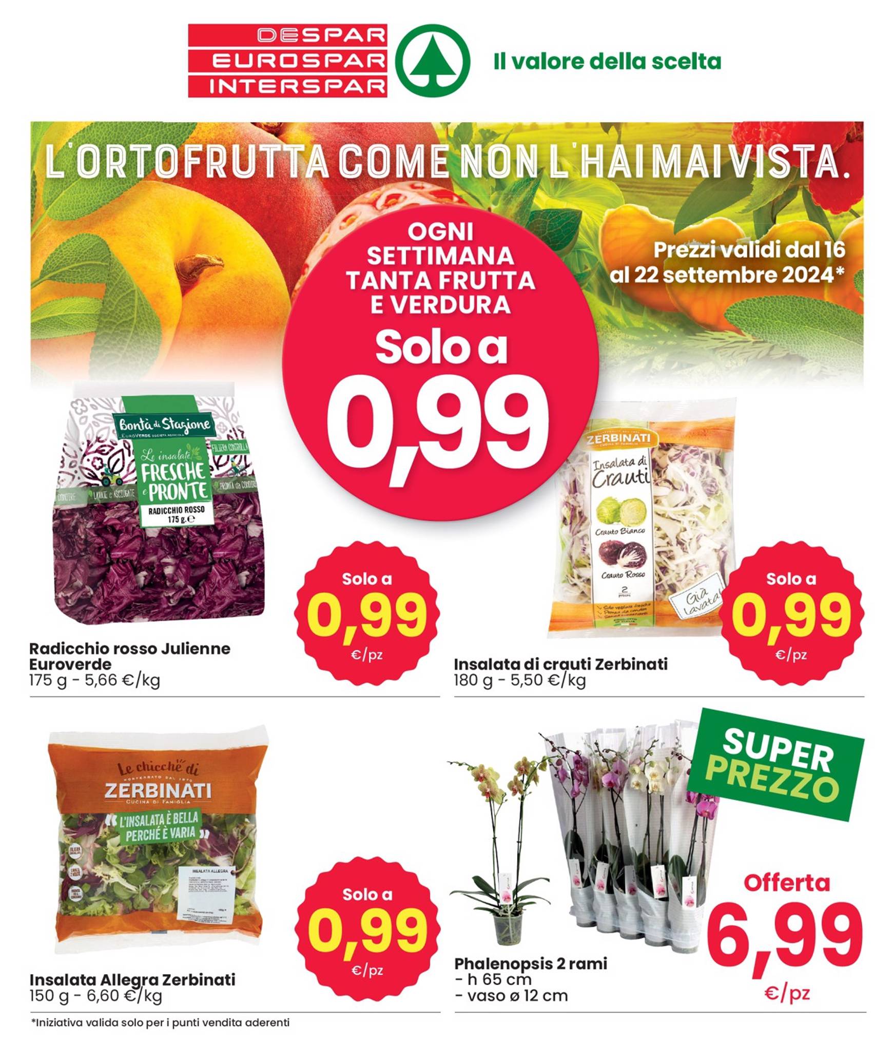 interspar - Nuovo volantino INTERSPAR - L'ortofrutta Come Noh L'hai Mai Vista 16.09. - 22.09. - page: 5