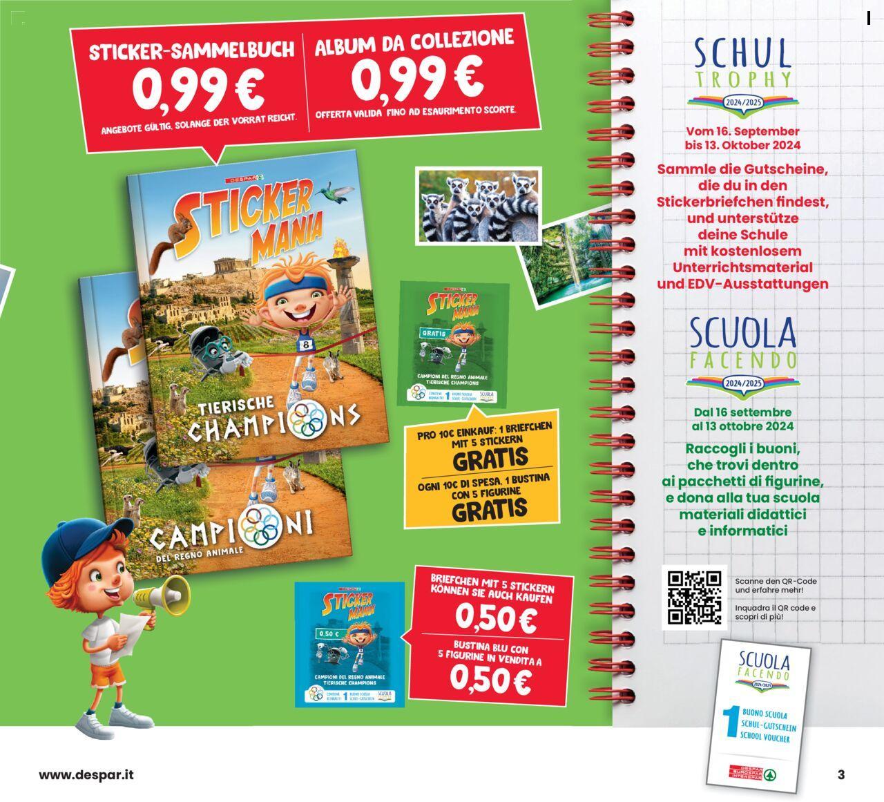 interspar - Interspar volantino 16/09/2024 - 13/10/2024 - page: 3