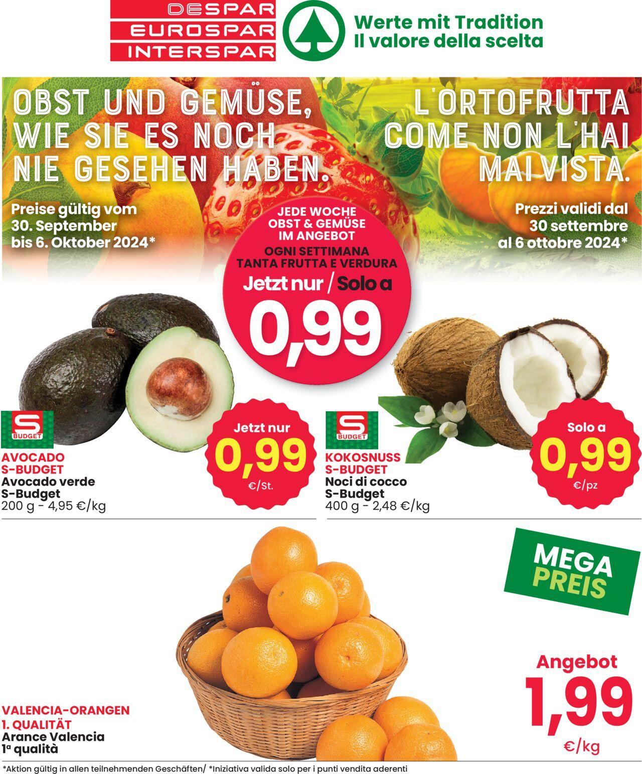 interspar - Interspar volantino 30/09/2024 - 06/10/2024 - page: 3