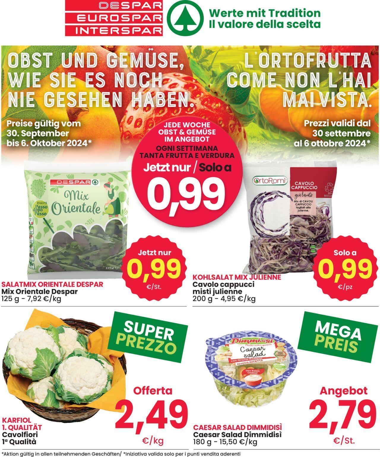 interspar - Interspar volantino 30/09/2024 - 06/10/2024 - page: 4