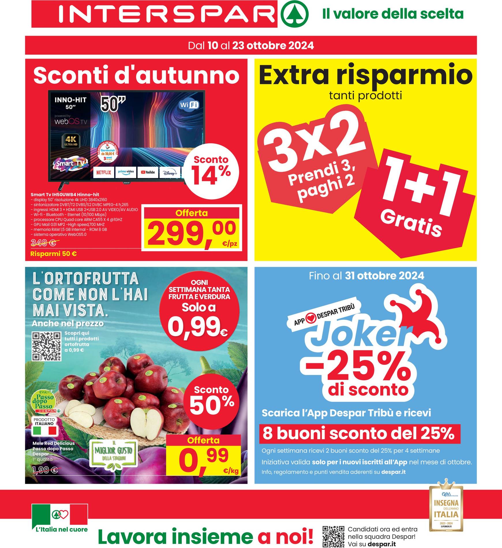 interspar - Volantino INTERSPAR valido dal 10.10. al 23.10.