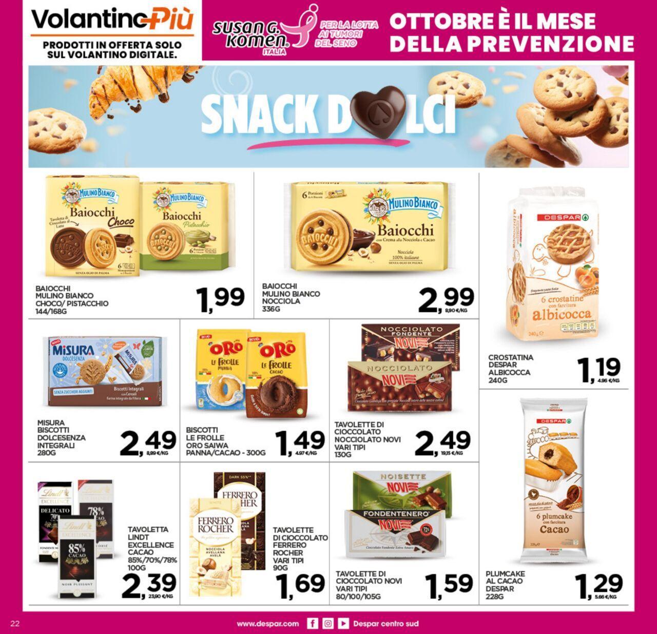 interspar - Interspar volantino 14/10/2024 - 23/10/2024 - page: 22