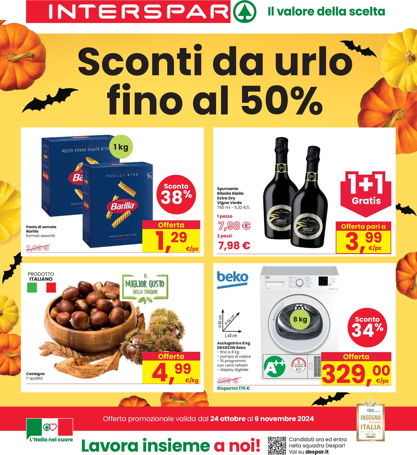 interspar - Volantino INTERSPAR valido dal 24.10. al 06.11.