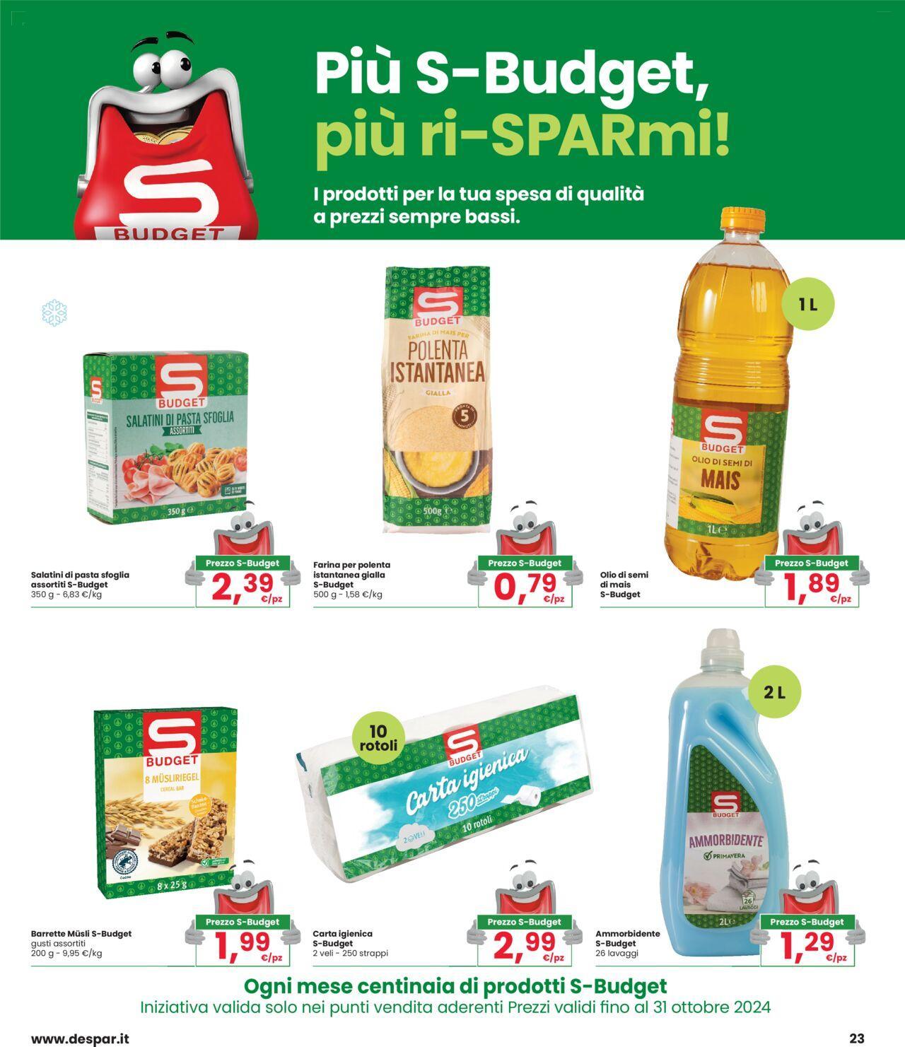 interspar - Interspar volantino 24/10/2024 - 06/11/2024 - page: 23