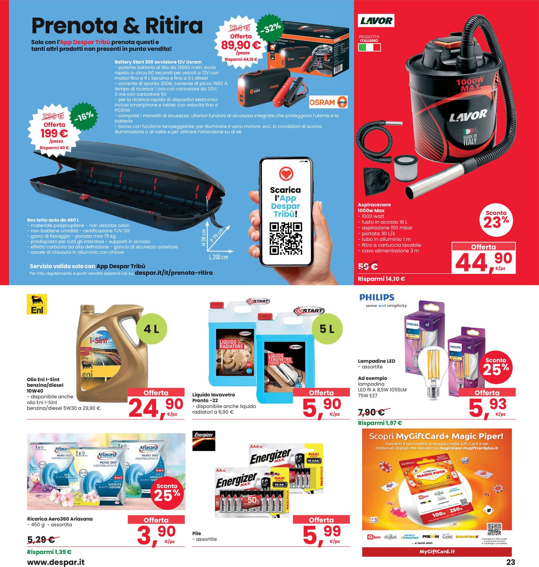 interspar - Volantino INTERSPAR valido dal 21/11 al 04/12 - page: 23