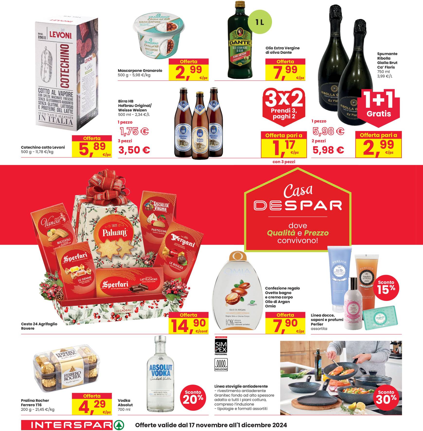 interspar - Volantino INTERSPAR valido dal 21/11 al 04/12 - page: 2