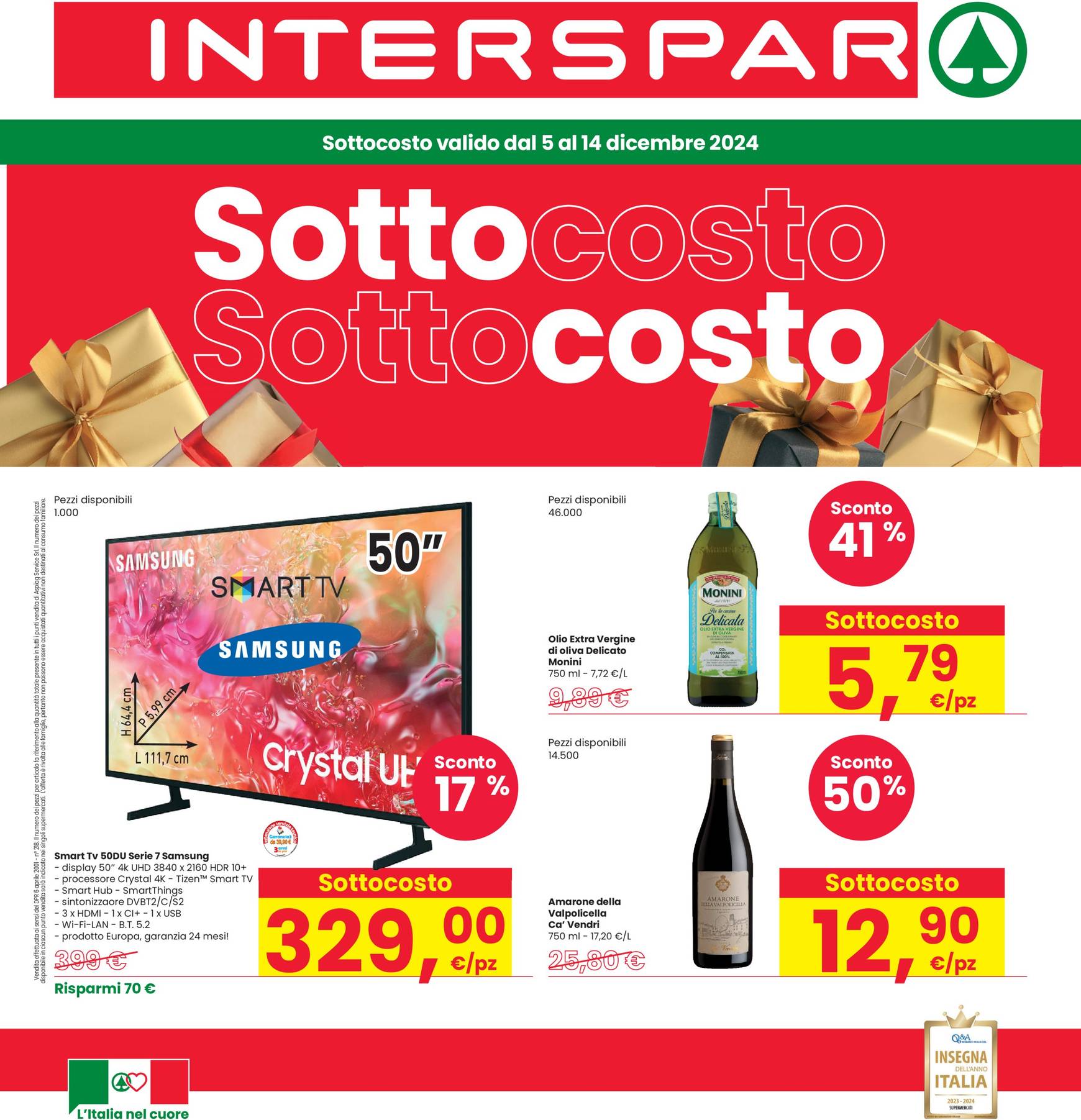 interspar - Volantino INTERSPAR valido dal 05/12 al 14/12