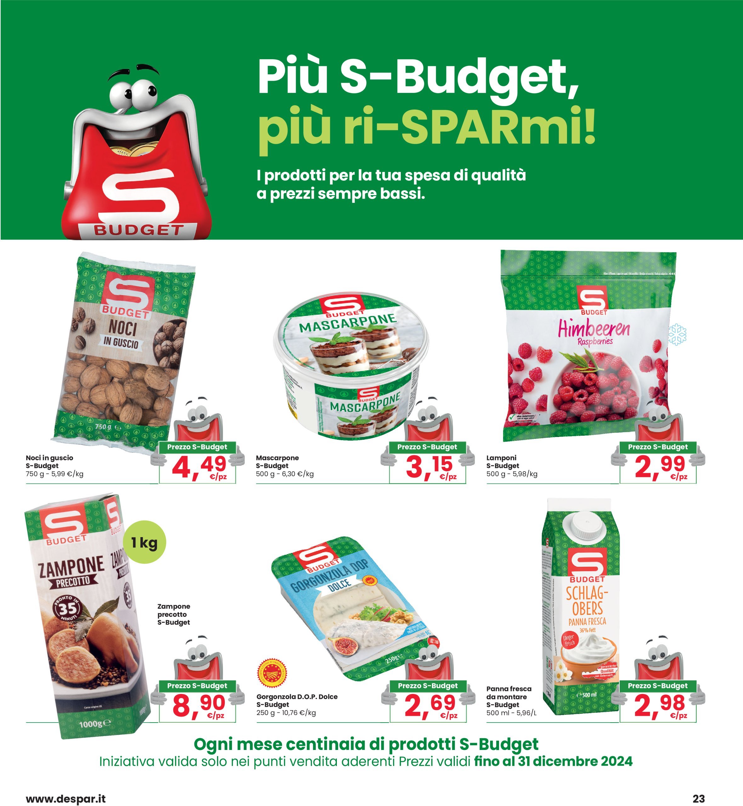 interspar - Volantino INTERSPAR valido dal 16/12 al 06/01 - page: 23