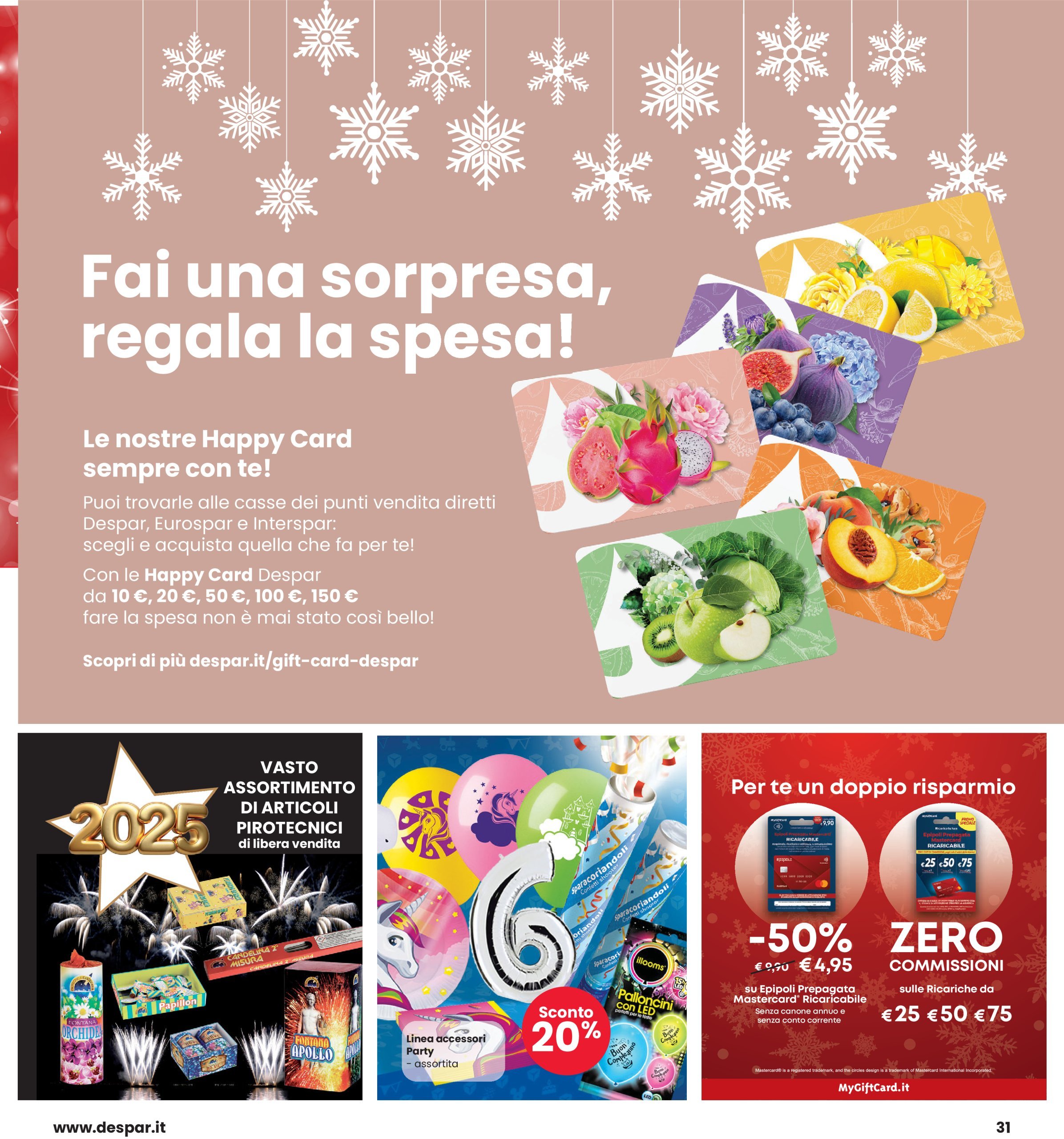 interspar - Volantino INTERSPAR valido dal 16/12 al 06/01 - page: 31