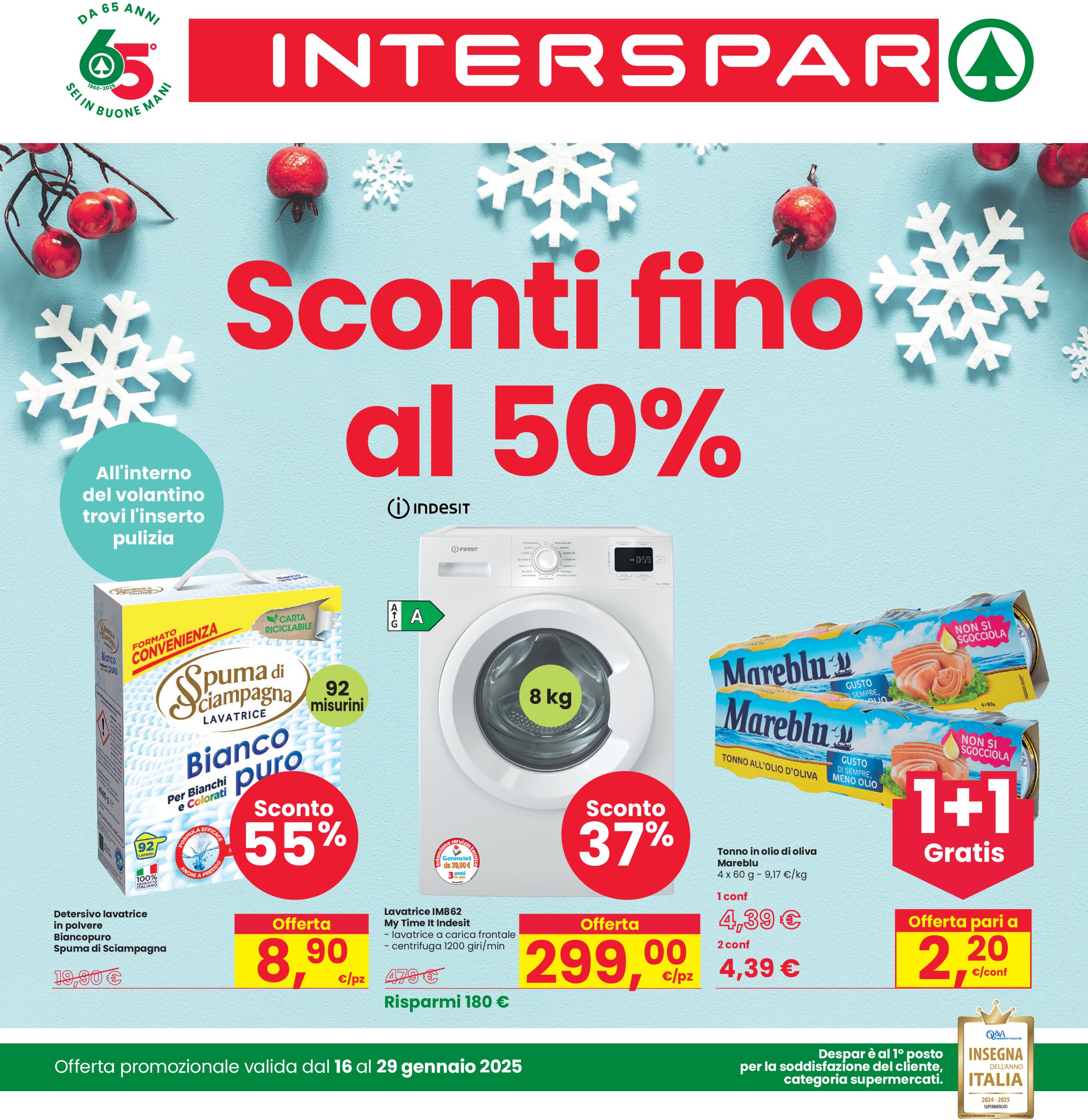 interspar - Volantino INTERSPAR valido dal 16/01 al 29/01