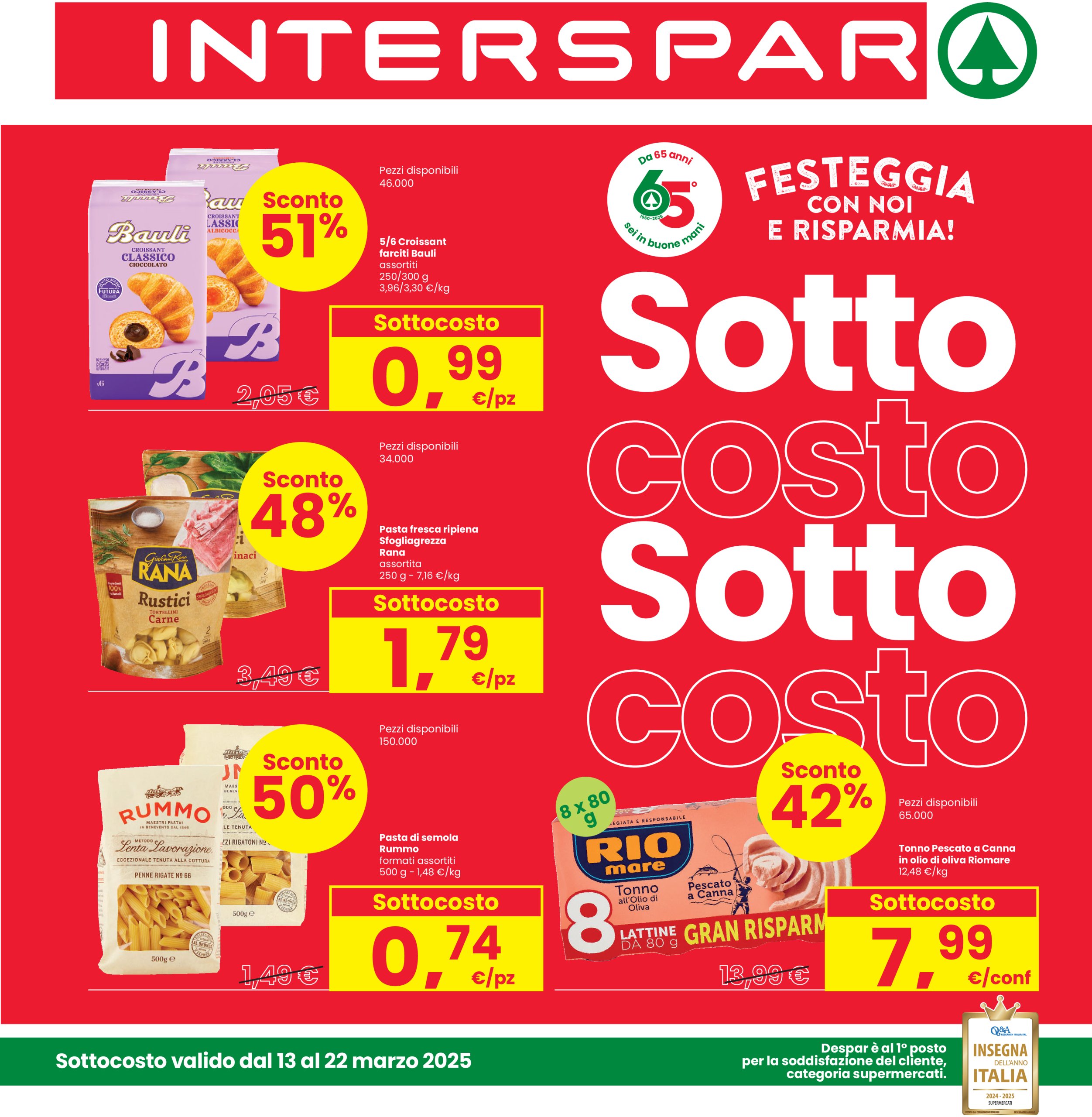 interspar - Volantino INTERSPAR valido dal 13/03 al 22/03