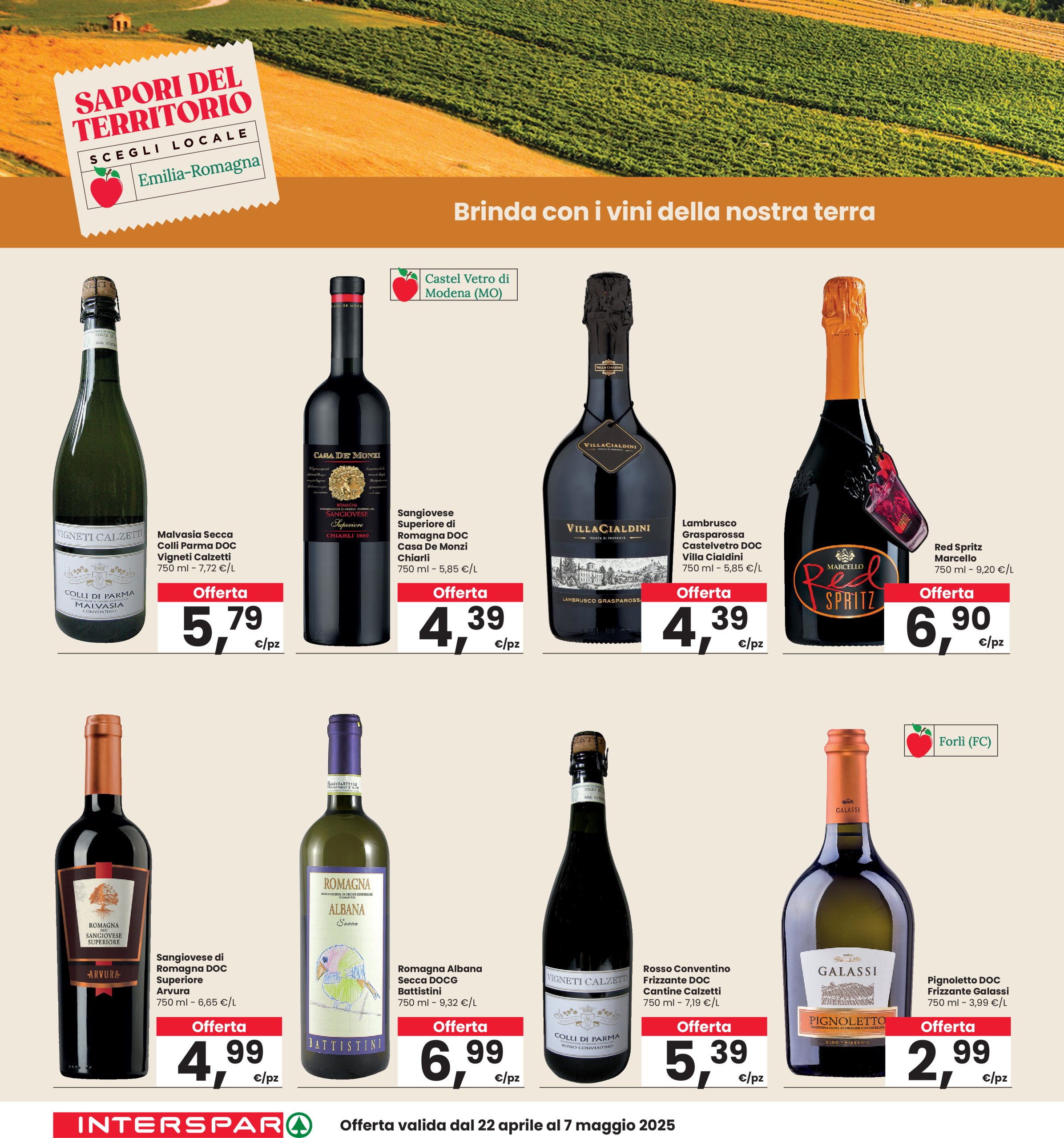 interspar - Volantino INTERSPAR valido dal 22/04 al 07/05 - page: 8