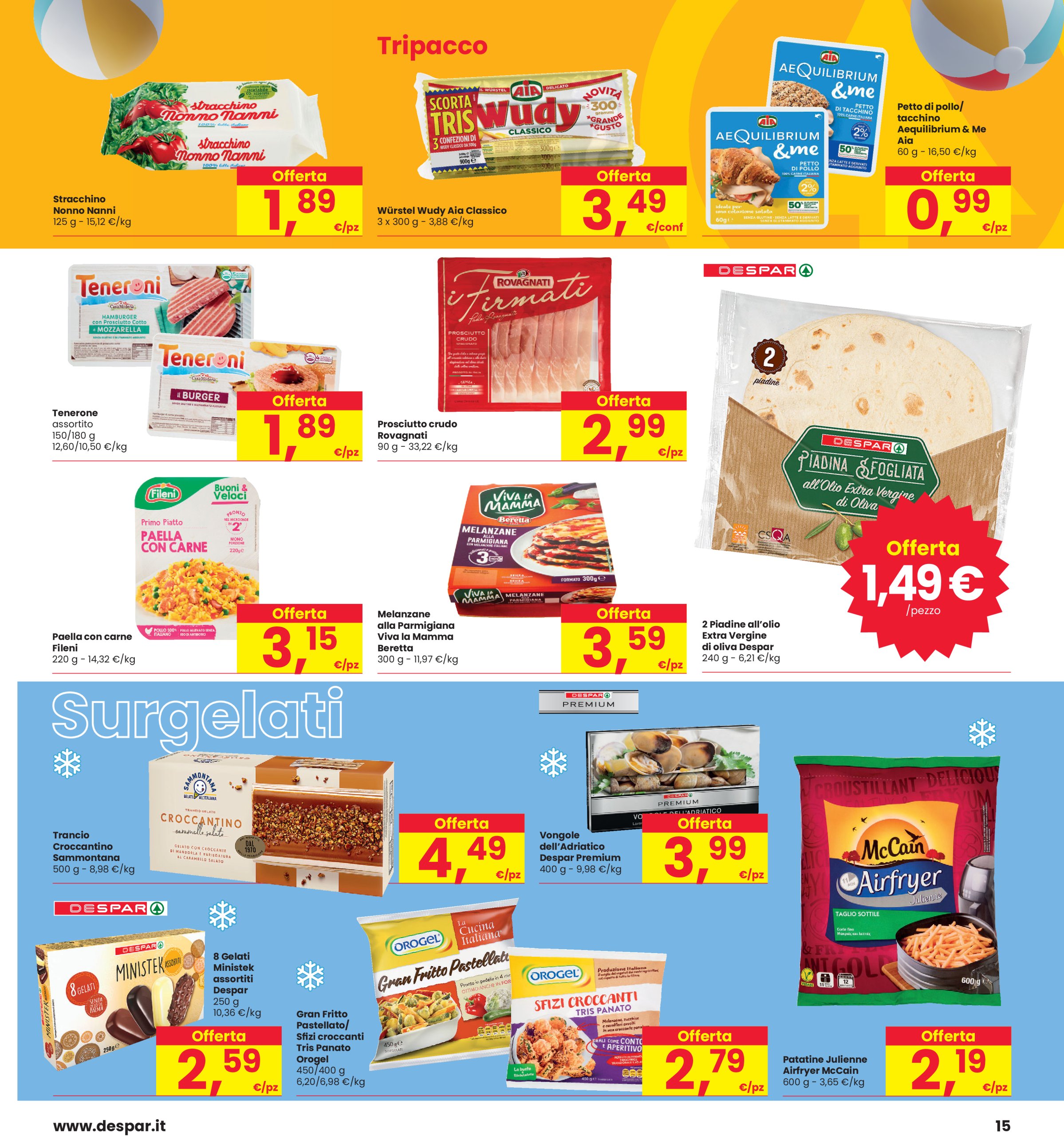 interspar - Volantino INTERSPAR valido dal 22/05 al 04/06 - page: 15
