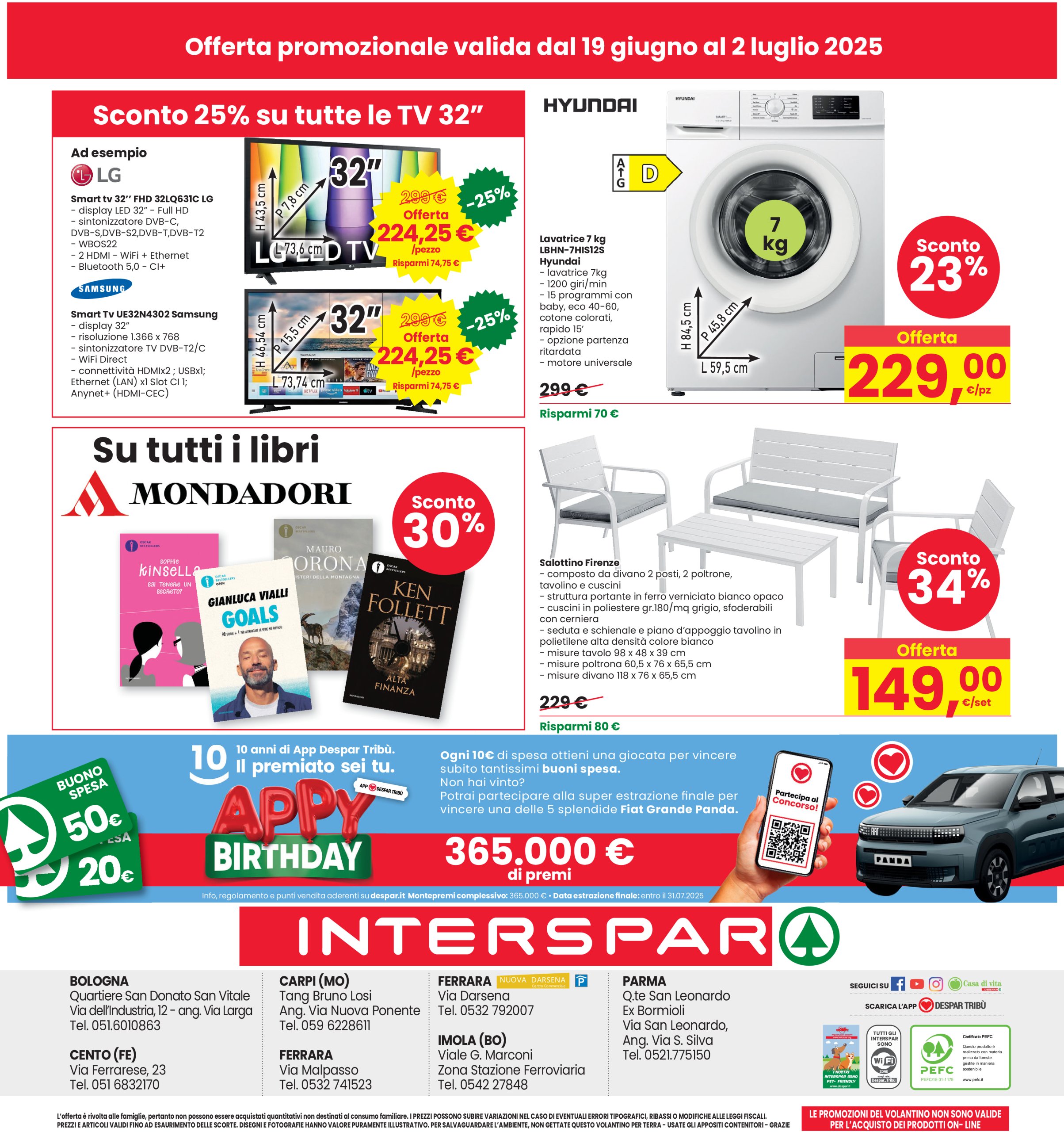 interspar - Volantino INTERSPAR valido dal 19/06 al 02/07 - page: 32