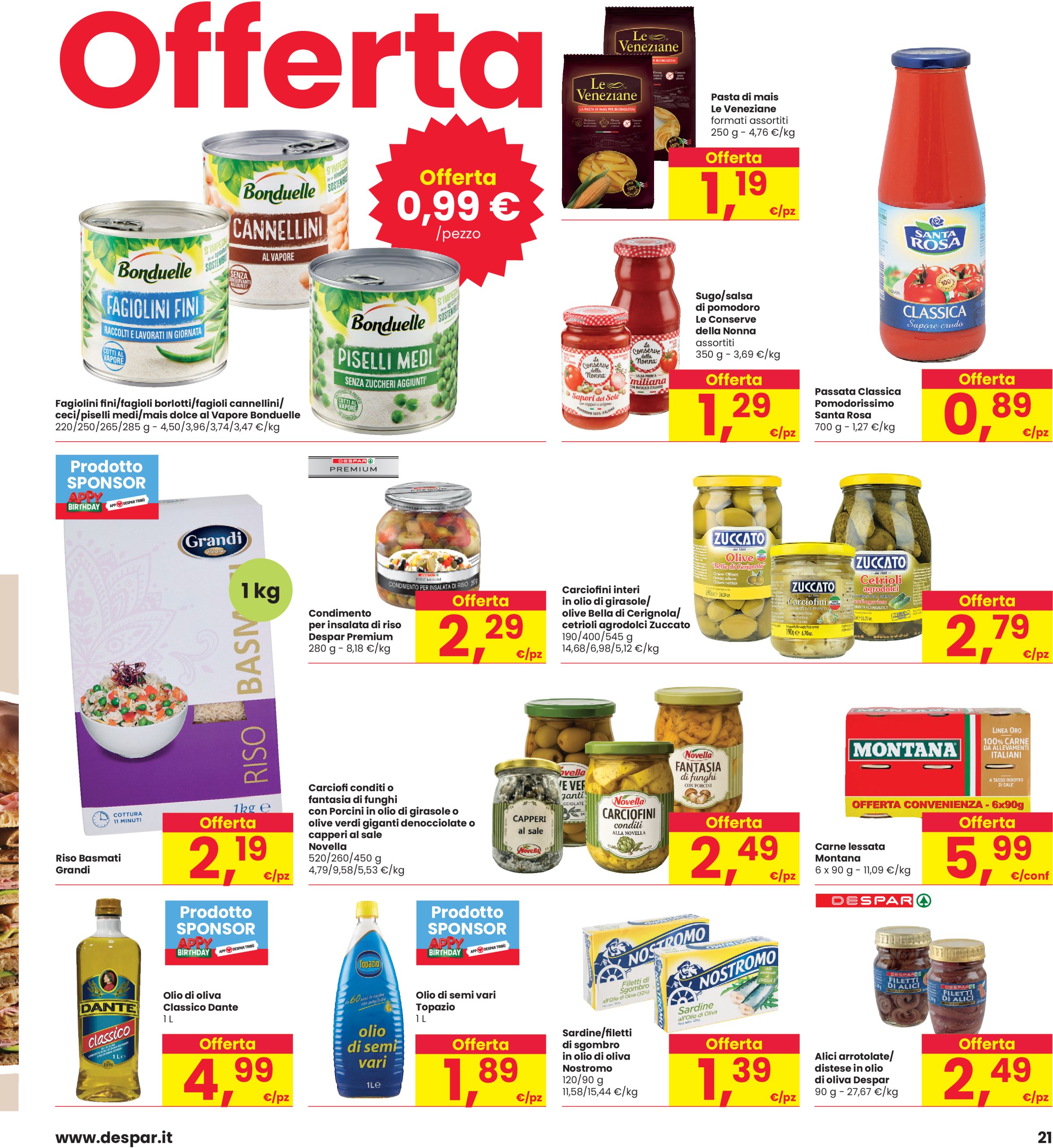 interspar - Volantino INTERSPAR valido dal 19/06 al 02/07 - page: 21