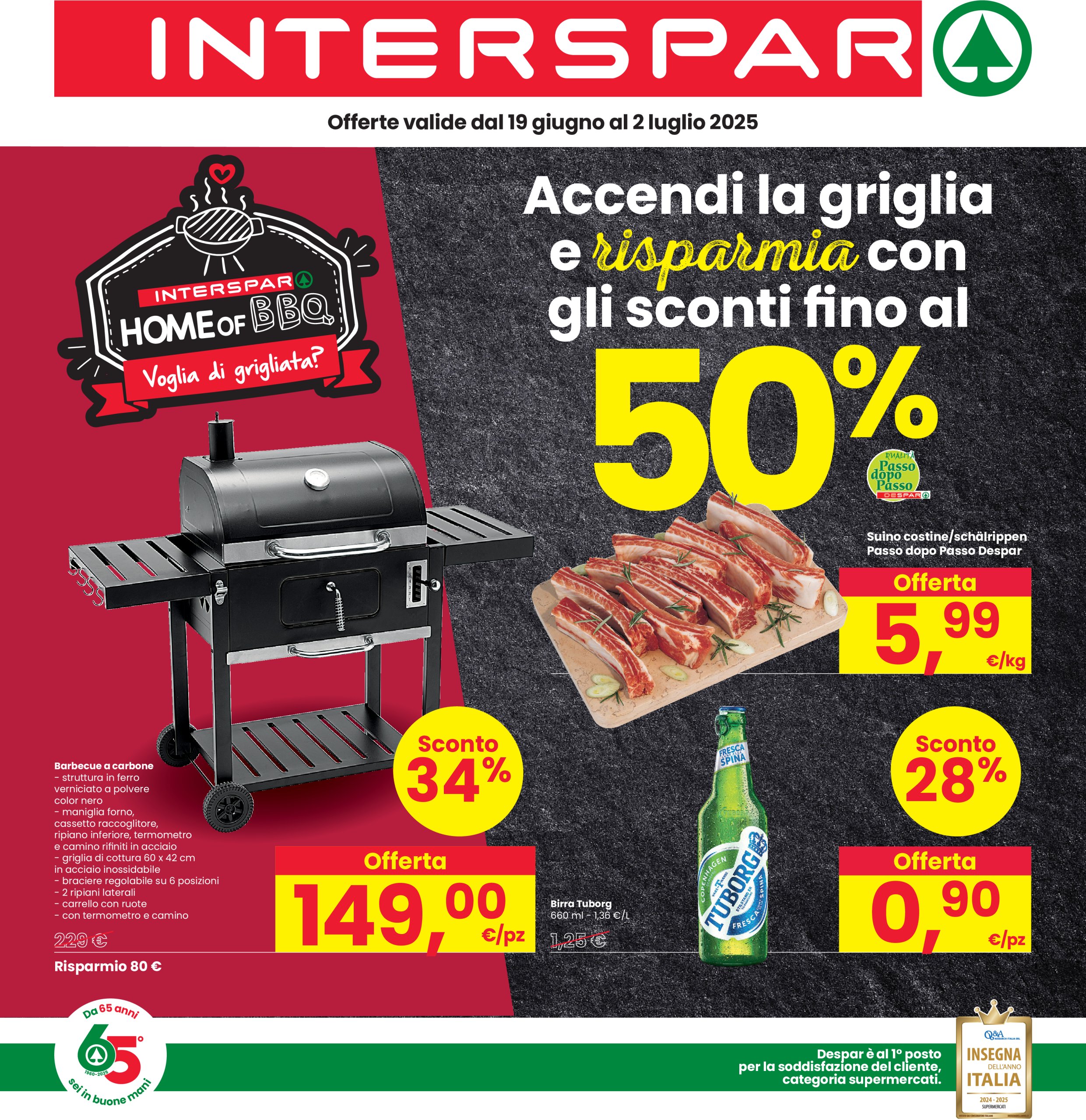 interspar - Volantino INTERSPAR valido dal 19/06 al 02/07