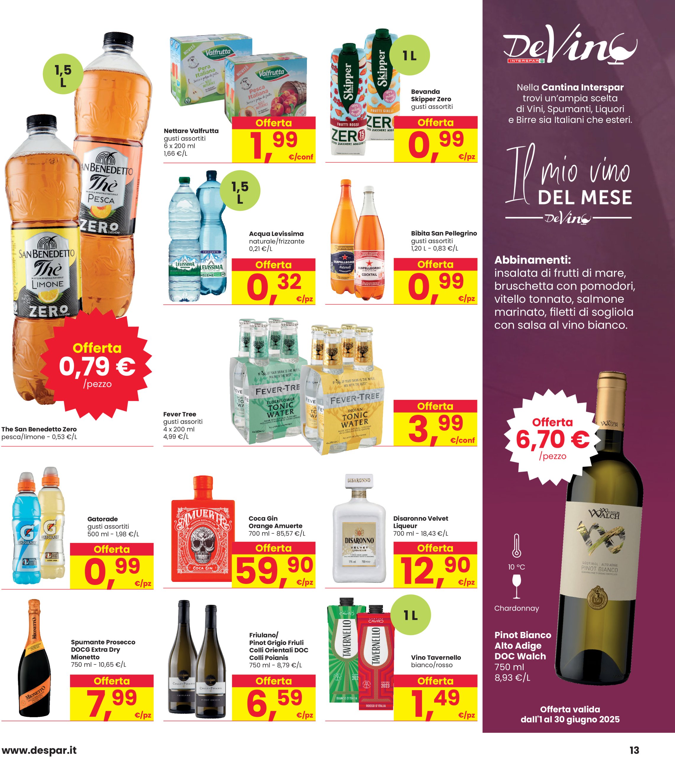 interspar - Volantino INTERSPAR valido dal 19/06 al 02/07 - page: 13