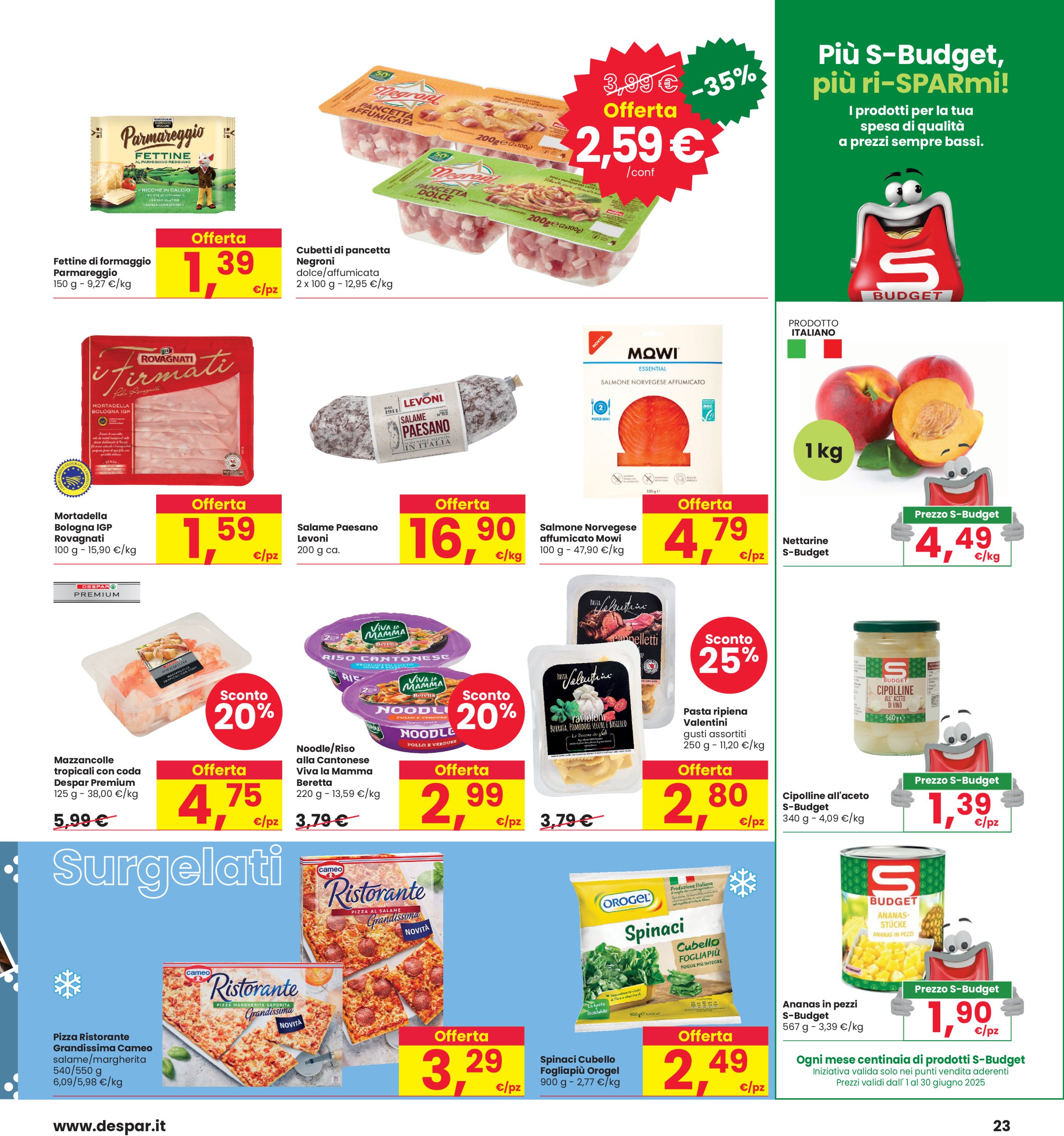 interspar - Volantino INTERSPAR valido dal 19/06 al 02/07 - page: 23