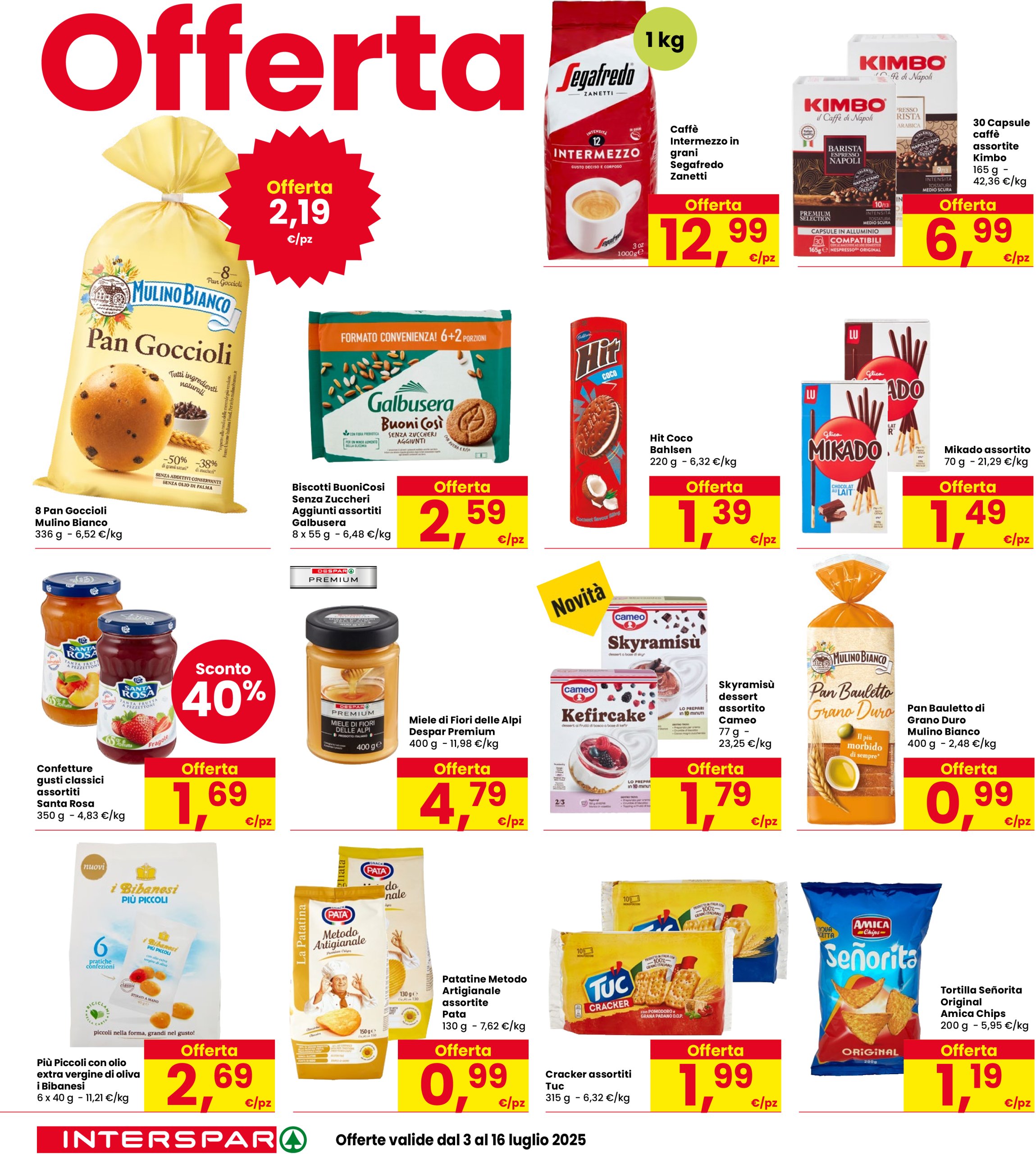 interspar - Volantino INTERSPAR valido dal 03/07 al 16/07 - page: 16