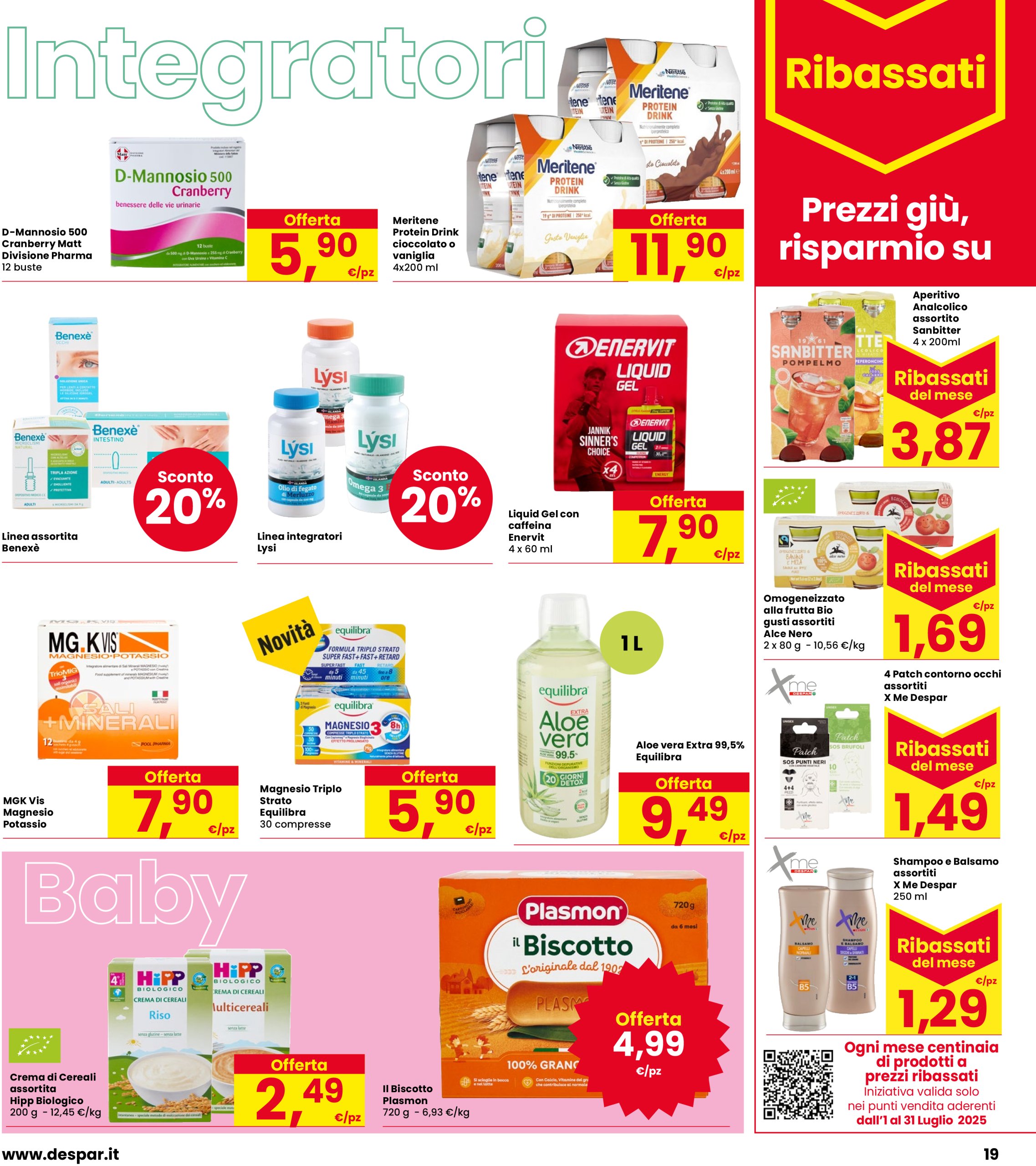 interspar - Volantino INTERSPAR valido dal 03/07 al 16/07 - page: 19