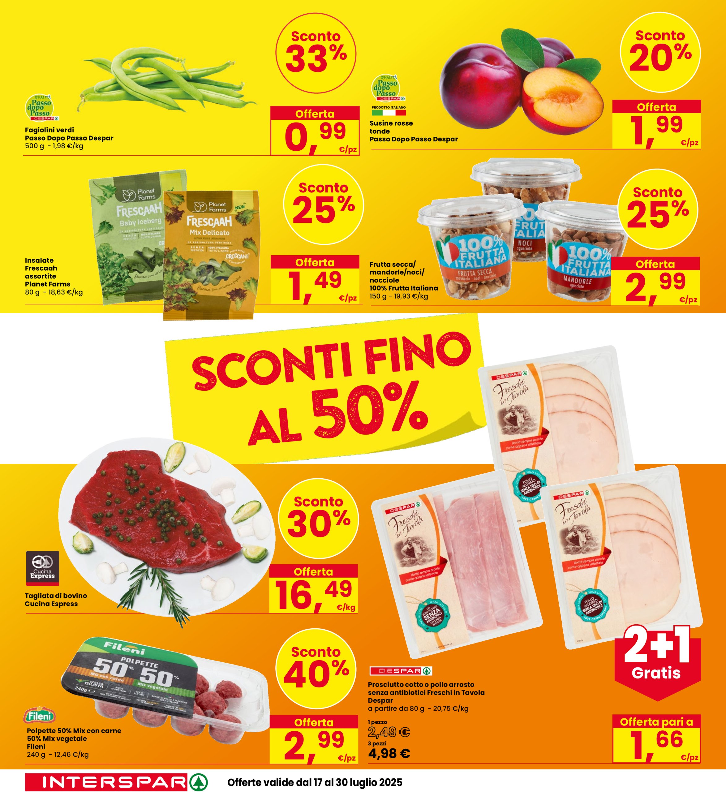 interspar - Volantino INTERSPAR valido dal 17/07 al 30/07 - page: 2 interspar - Volantino INTERSPAR valido dal 17/07 al 30/07 - page: 2