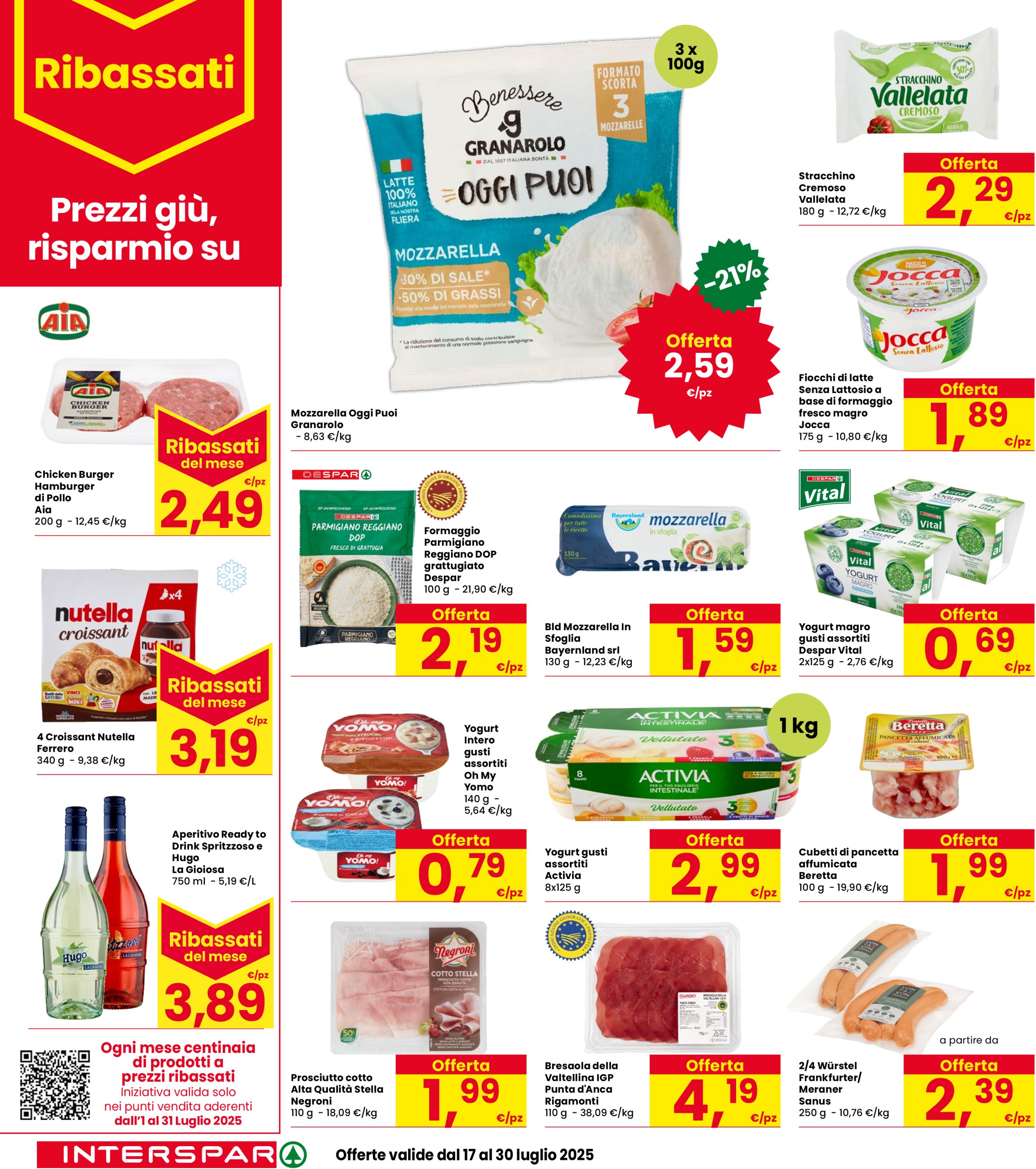 interspar - Volantino INTERSPAR valido dal 17/07 al 30/07 - page: 16 interspar - Volantino INTERSPAR valido dal 17/07 al 30/07 - page: 16