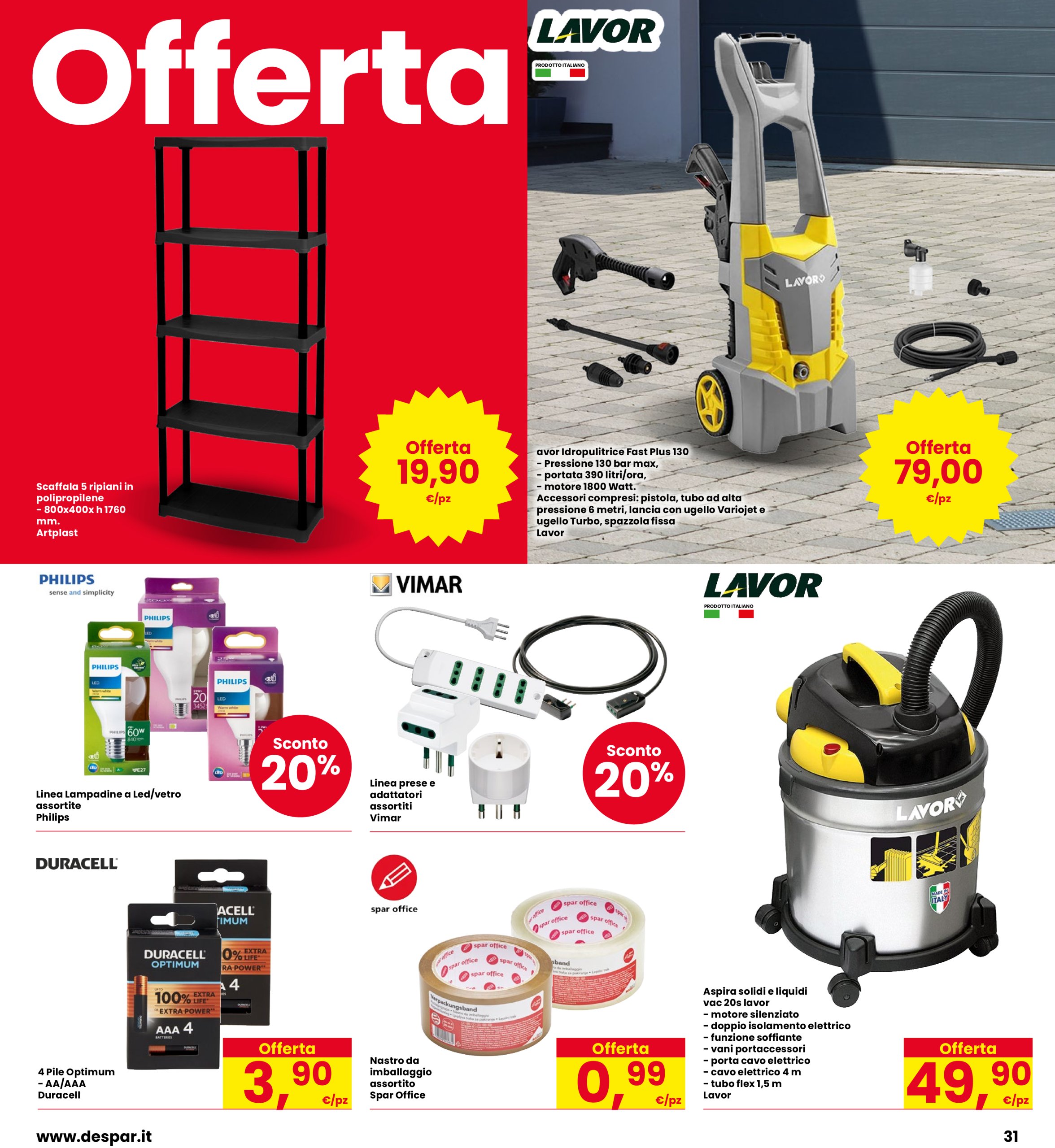 interspar - Volantino INTERSPAR valido dal 17/07 al 30/07 - page: 31 interspar - Volantino INTERSPAR valido dal 17/07 al 30/07 - page: 31