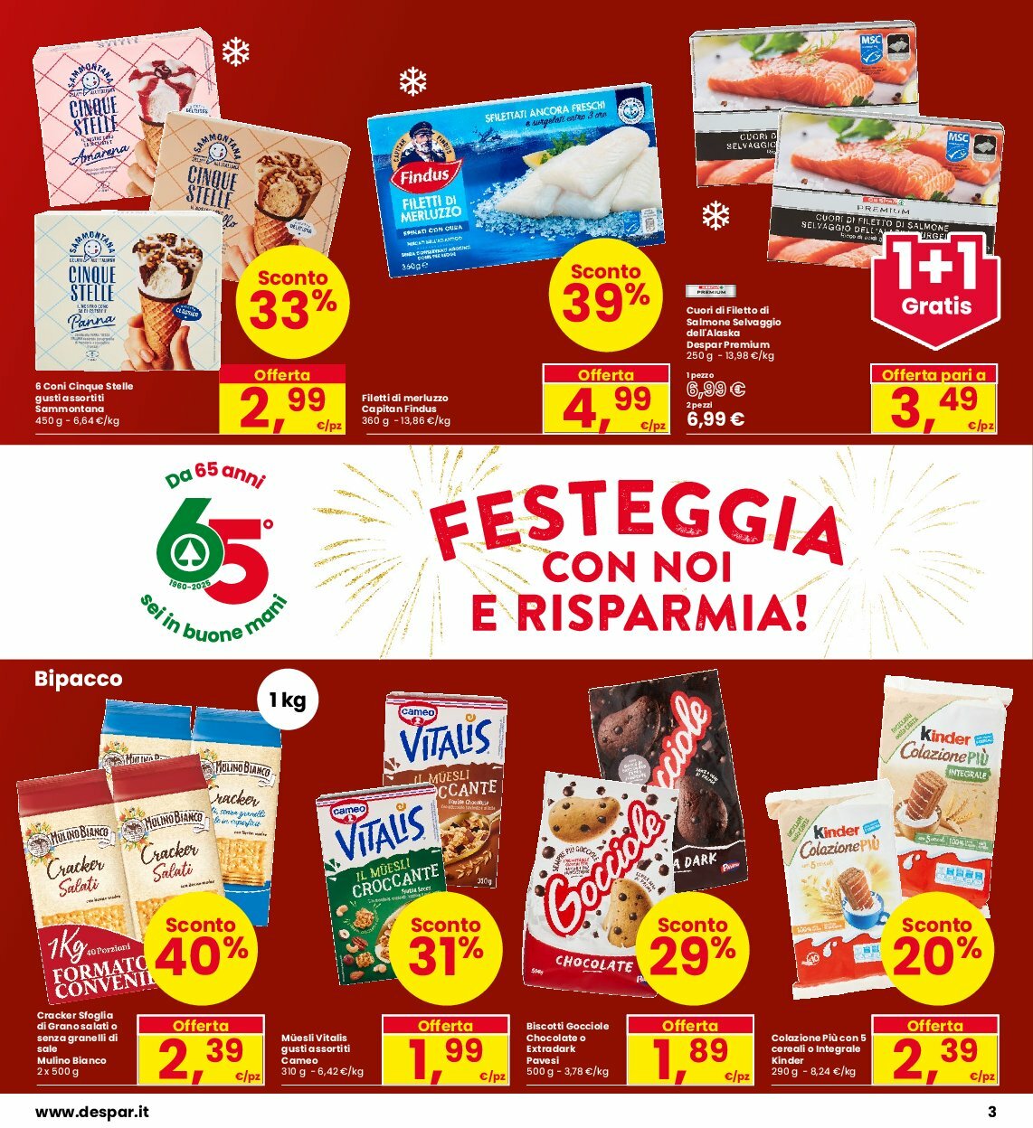 interspar - Volantino INTERSPAR valido dal 31/07 al 13/08 - page: 3 interspar - Volantino INTERSPAR valido dal 31/07 al 13/08 - page: 3