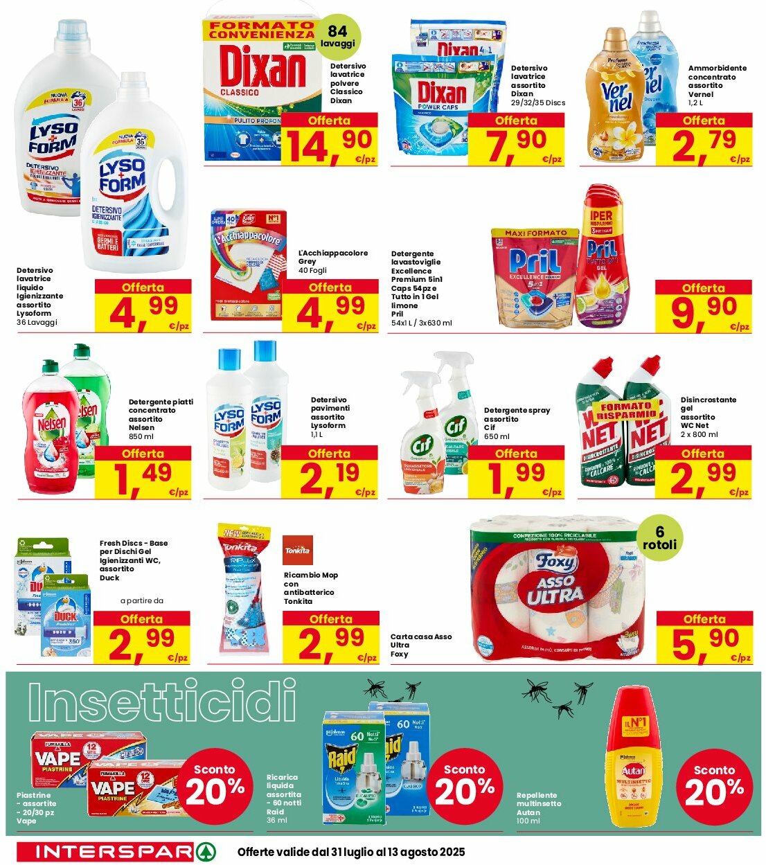interspar - Volantino INTERSPAR valido dal 31/07 al 13/08 - page: 28 interspar - Volantino INTERSPAR valido dal 31/07 al 13/08 - page: 28