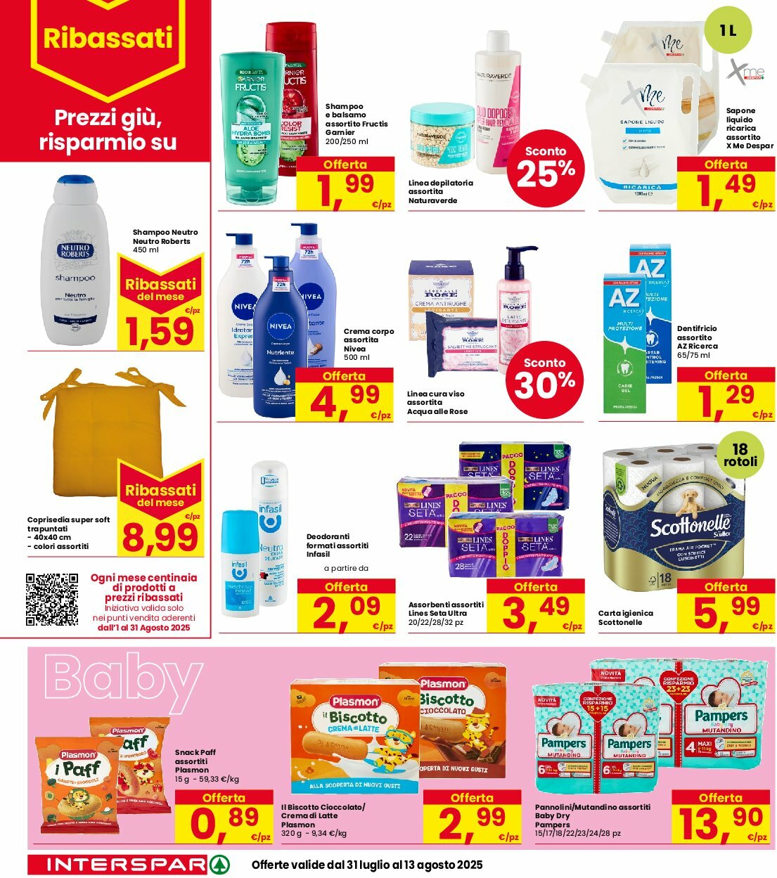 interspar - Volantino INTERSPAR valido dal 31/07 al 13/08 - page: 26 interspar - Volantino INTERSPAR valido dal 31/07 al 13/08 - page: 26