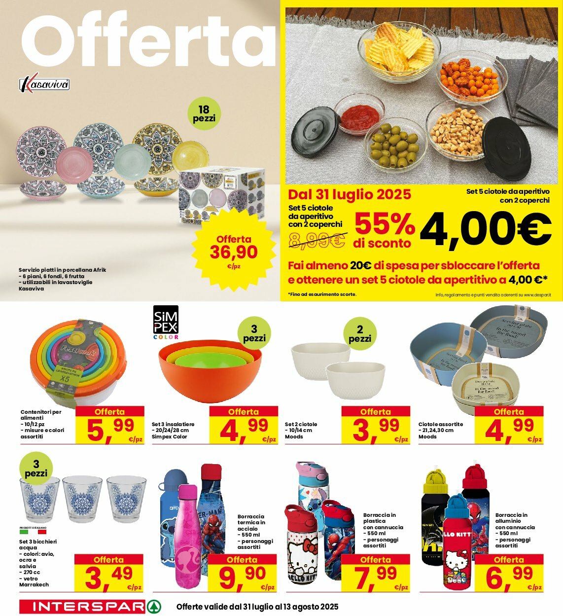interspar - Volantino INTERSPAR valido dal 31/07 al 13/08 - page: 30 interspar - Volantino INTERSPAR valido dal 31/07 al 13/08 - page: 30