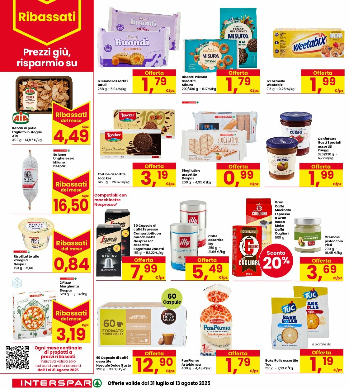 interspar - Volantino INTERSPAR valido dal 31/07 al 13/08 - page: 22 interspar - Volantino INTERSPAR valido dal 31/07 al 13/08 - page: 22