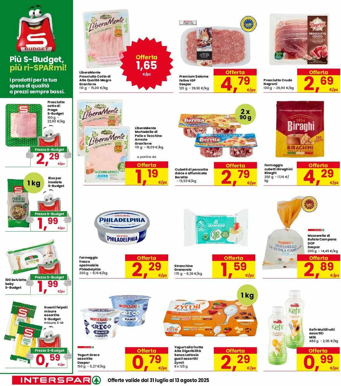 interspar - Volantino INTERSPAR valido dal 31/07 al 13/08 - page: 20 interspar - Volantino INTERSPAR valido dal 31/07 al 13/08 - page: 20