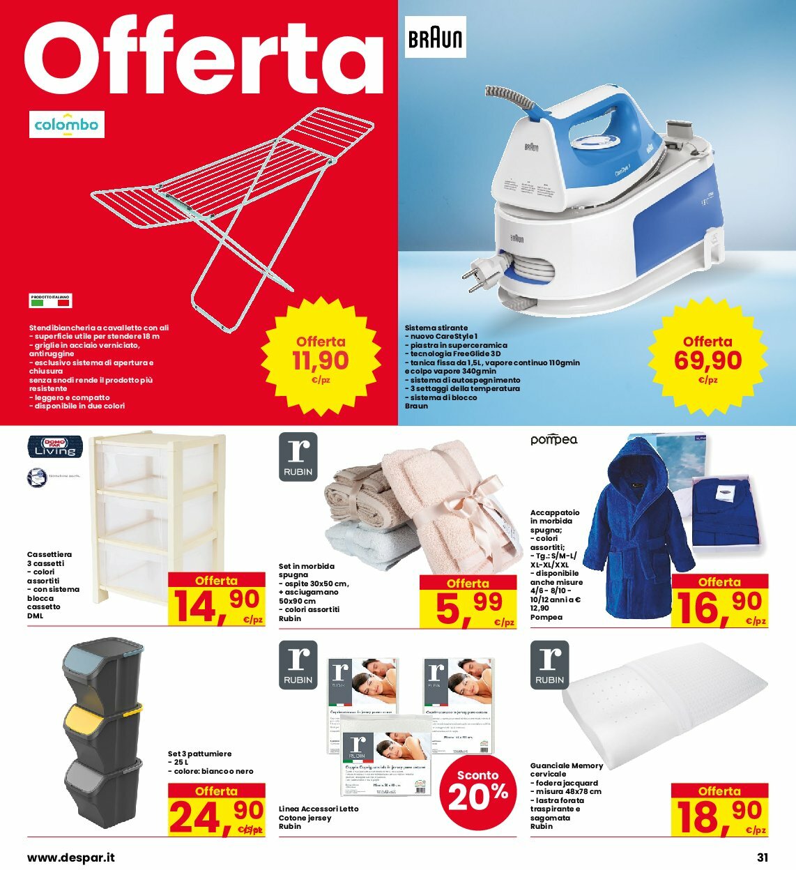 interspar - Volantino INTERSPAR valido dal 31/07 al 13/08 - page: 31 interspar - Volantino INTERSPAR valido dal 31/07 al 13/08 - page: 31