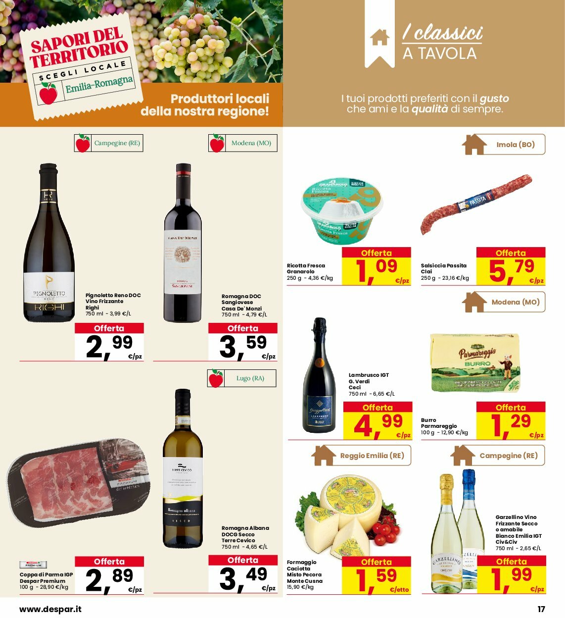 interspar - Volantino INTERSPAR valido dal 31/07 al 13/08 - page: 17 interspar - Volantino INTERSPAR valido dal 31/07 al 13/08 - page: 17