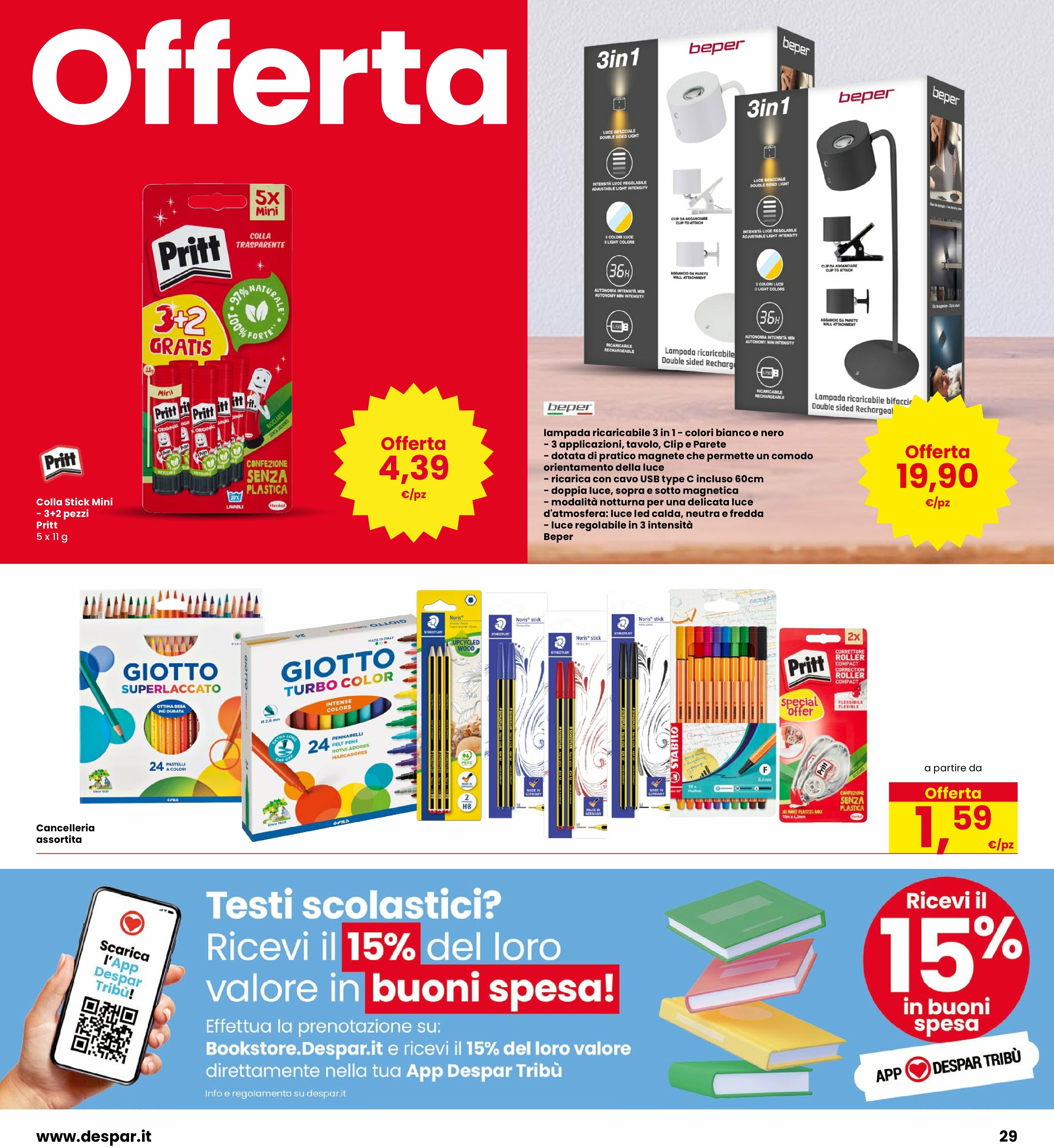 interspar - Volantino INTERSPAR valido dal 14/08 al 27/08 - page: 29 interspar - Volantino INTERSPAR valido dal 14/08 al 27/08 - page: 29