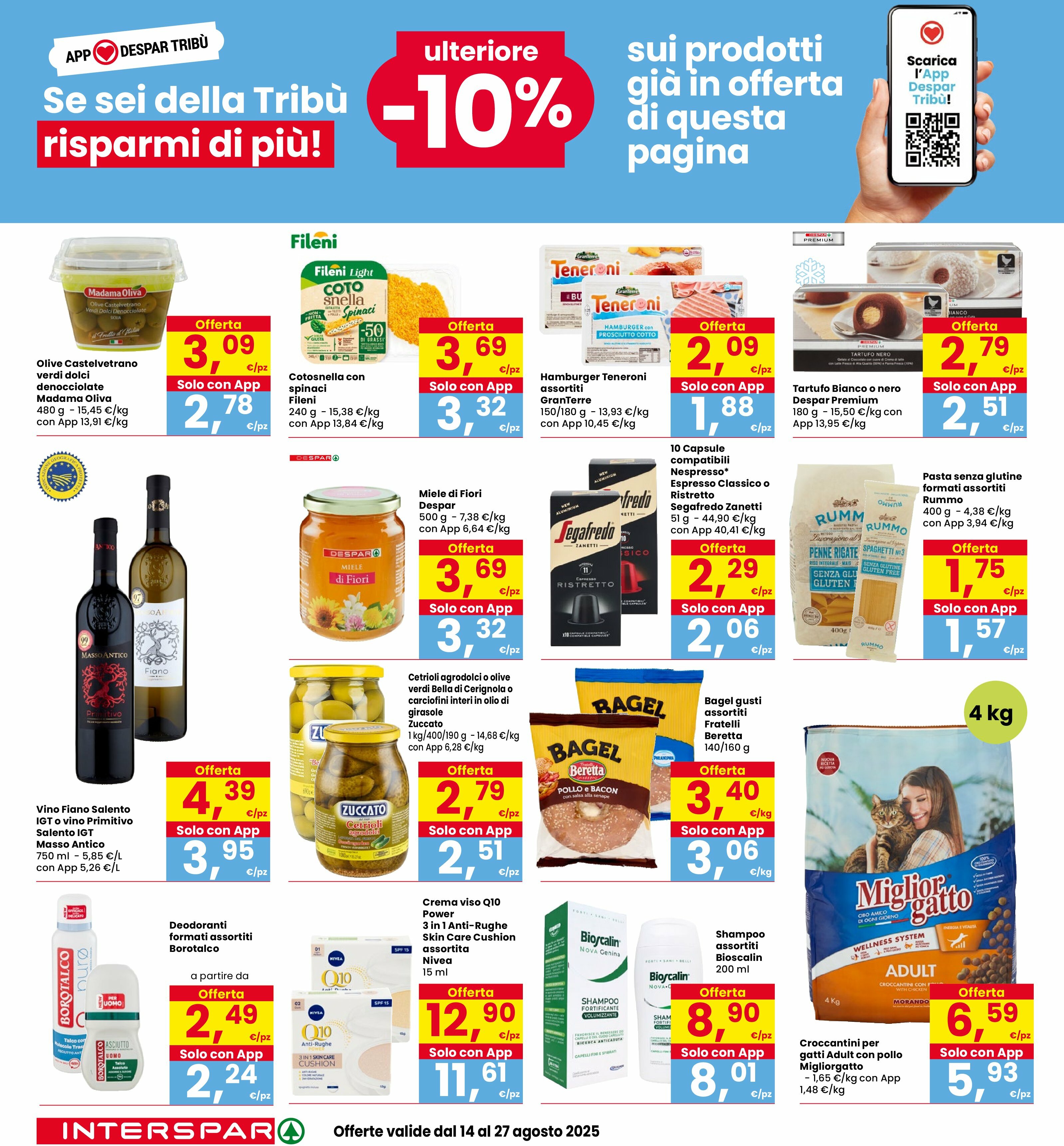 interspar - Volantino INTERSPAR valido dal 14/08 al 27/08 - page: 24 interspar - Volantino INTERSPAR valido dal 14/08 al 27/08 - page: 24