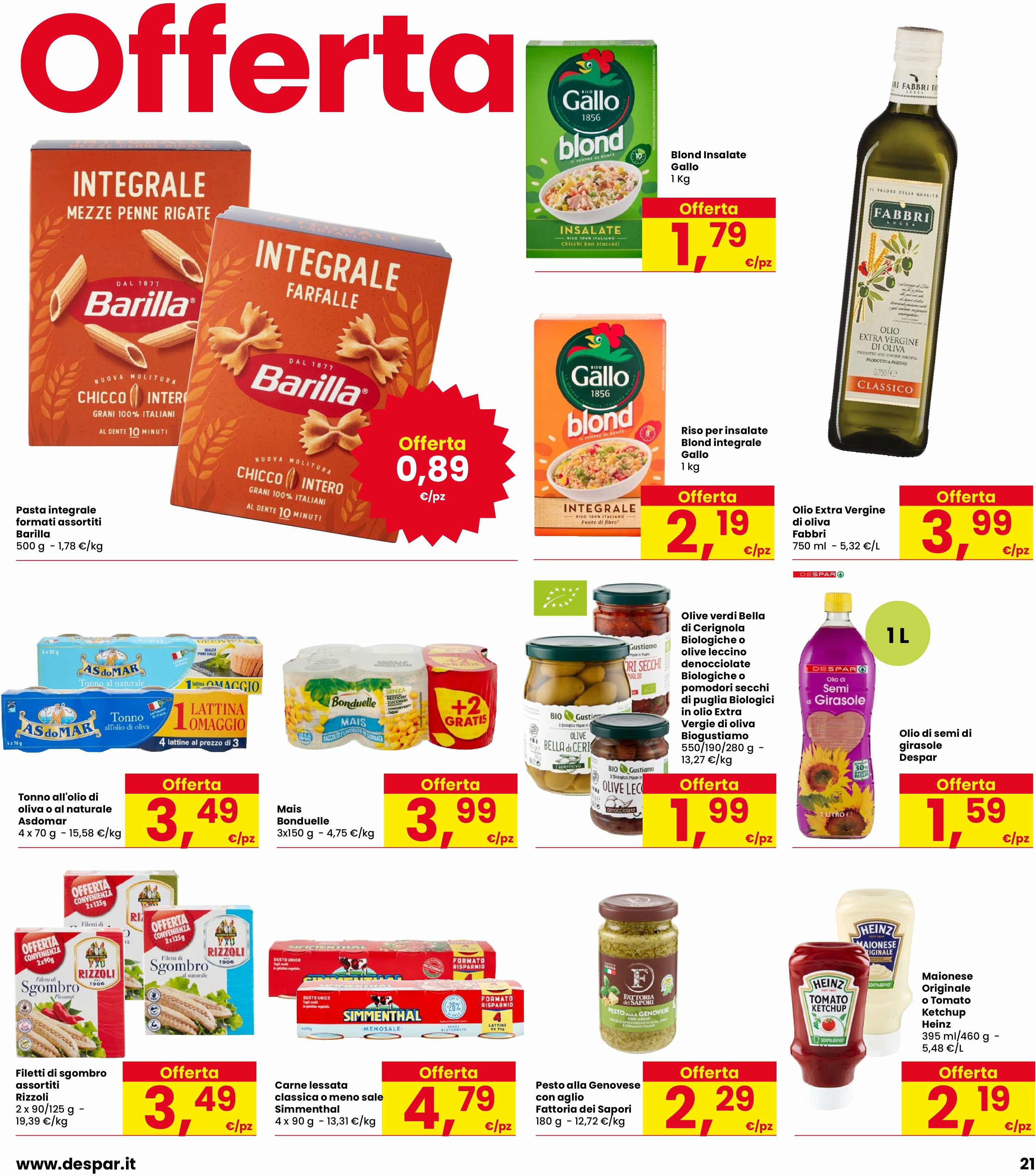 interspar - Volantino INTERSPAR valido dal 14/08 al 27/08 - page: 21 interspar - Volantino INTERSPAR valido dal 14/08 al 27/08 - page: 21
