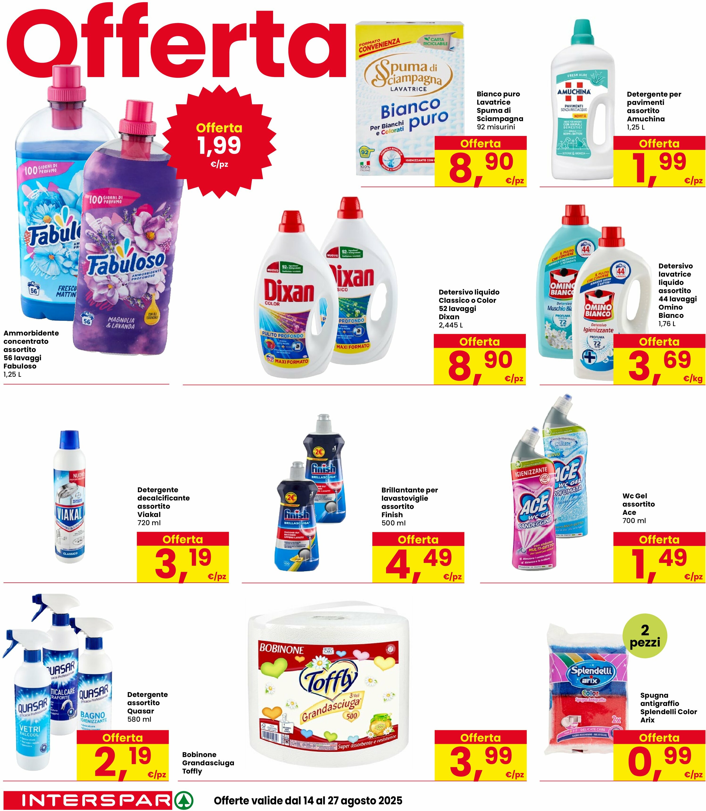 interspar - Volantino INTERSPAR valido dal 14/08 al 27/08 - page: 28 interspar - Volantino INTERSPAR valido dal 14/08 al 27/08 - page: 28
