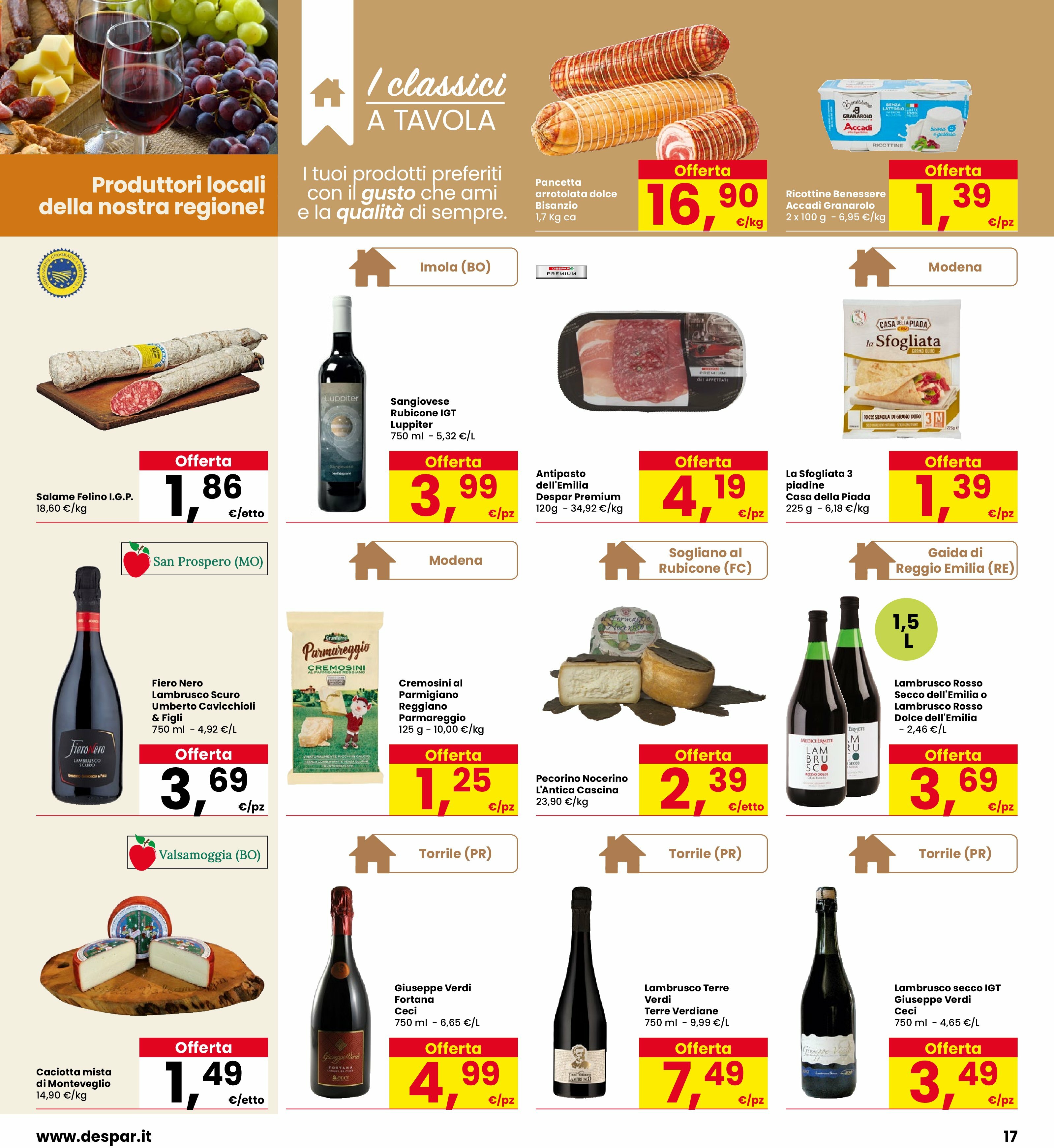 interspar - Volantino INTERSPAR valido dal 14/08 al 27/08 - page: 17 interspar - Volantino INTERSPAR valido dal 14/08 al 27/08 - page: 17